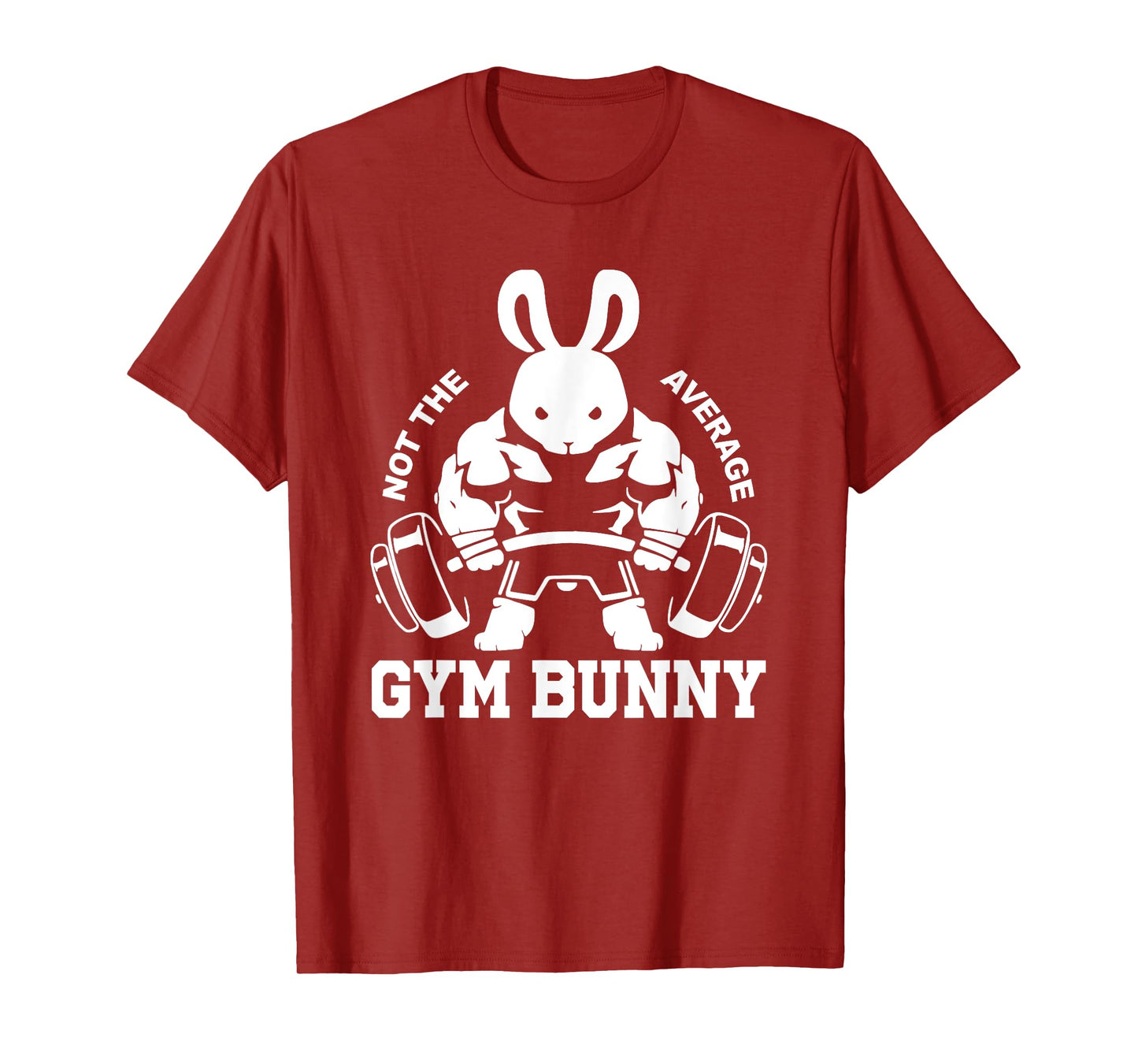 Easter Day Gym Bunny Rabbit Weightlifting Deadlift Fitness T-Shirt