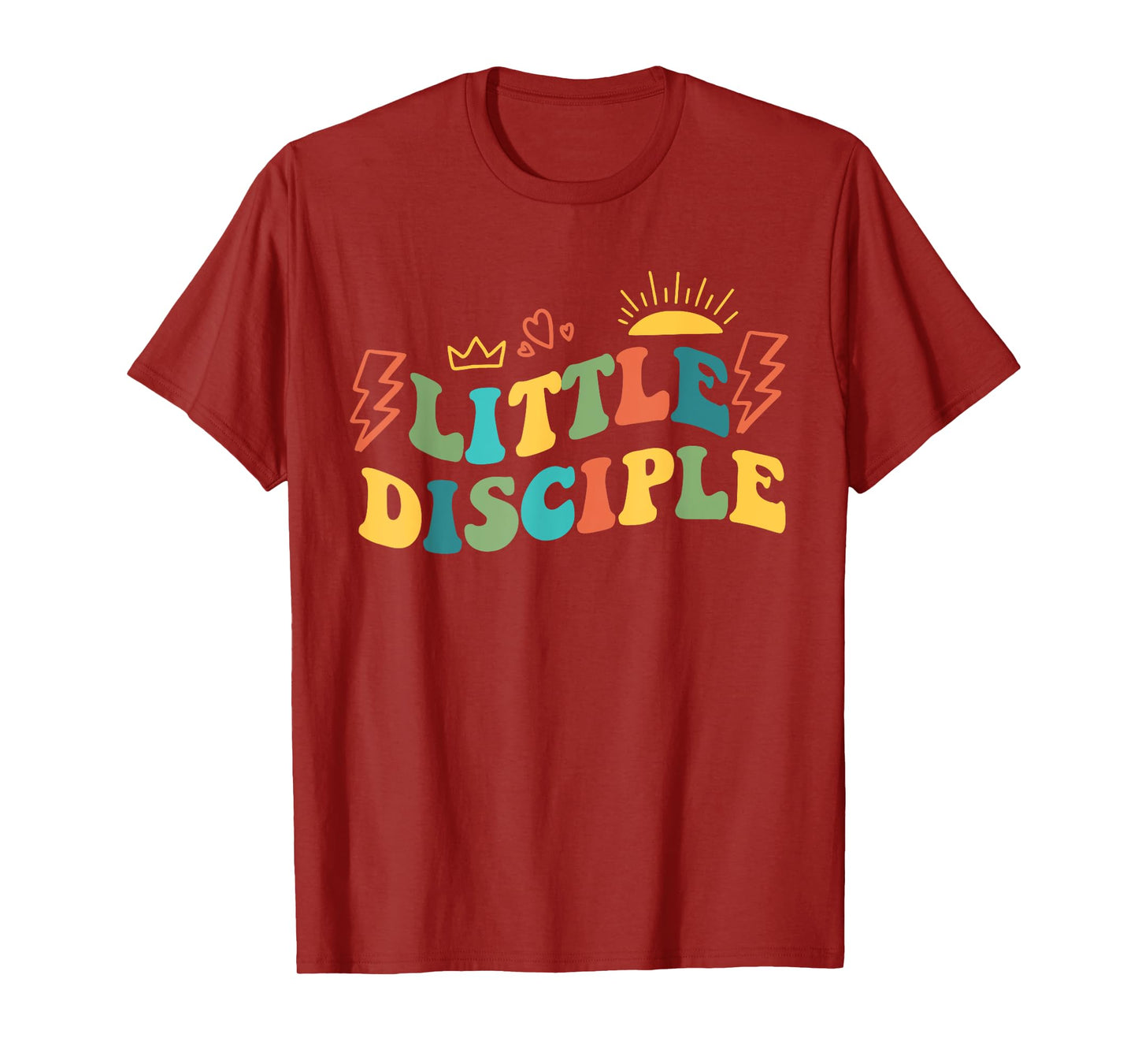 Little Disciple Kids Christian Toddler Religious Youth Jesus T-Shirt