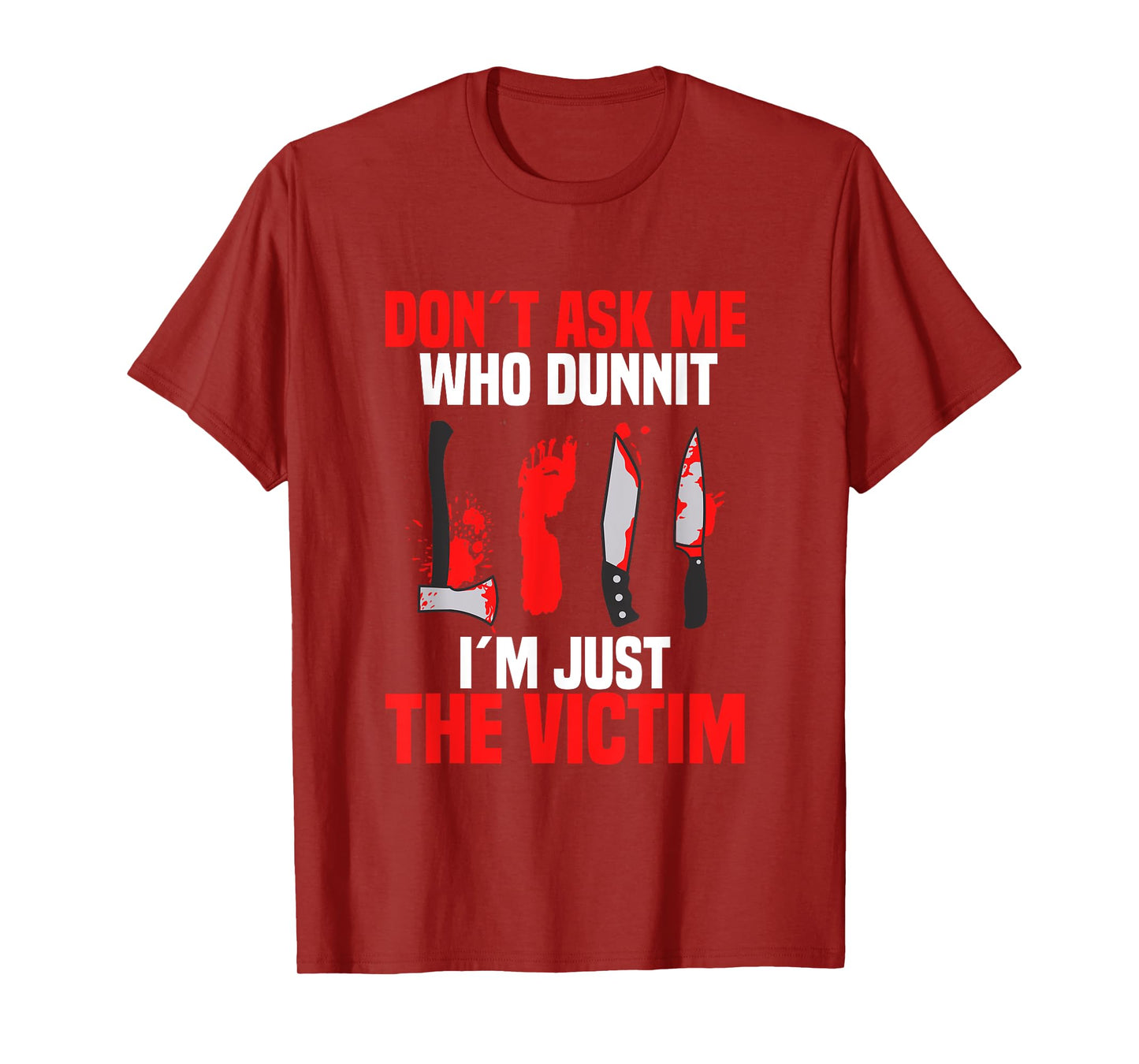 Murder Mystery Dinner Victim Crime Scene Investigator T-Shirt