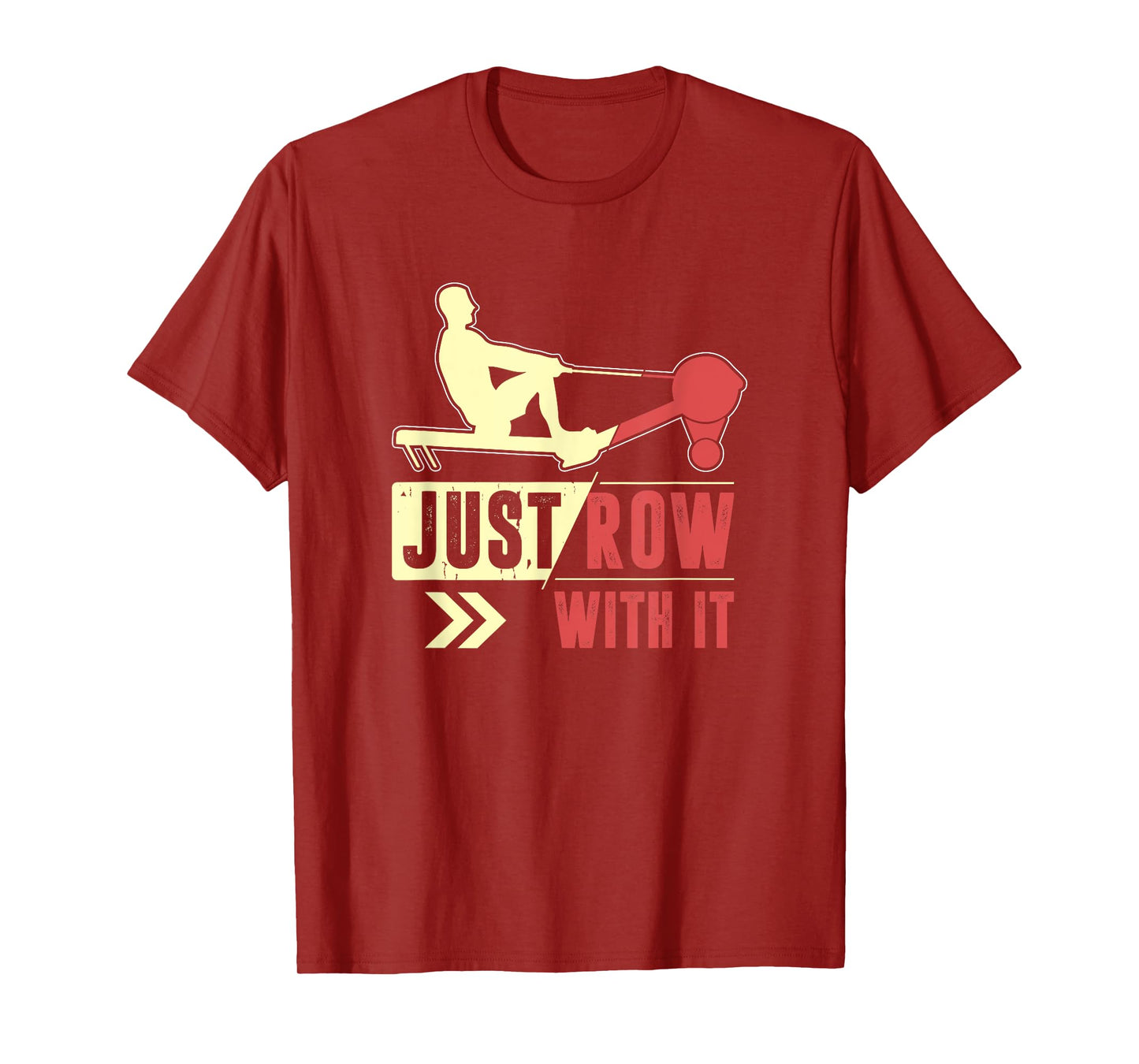 Indoor Rowing Machine Erg Workout Fitness Exercise Ergometer T-Shirt