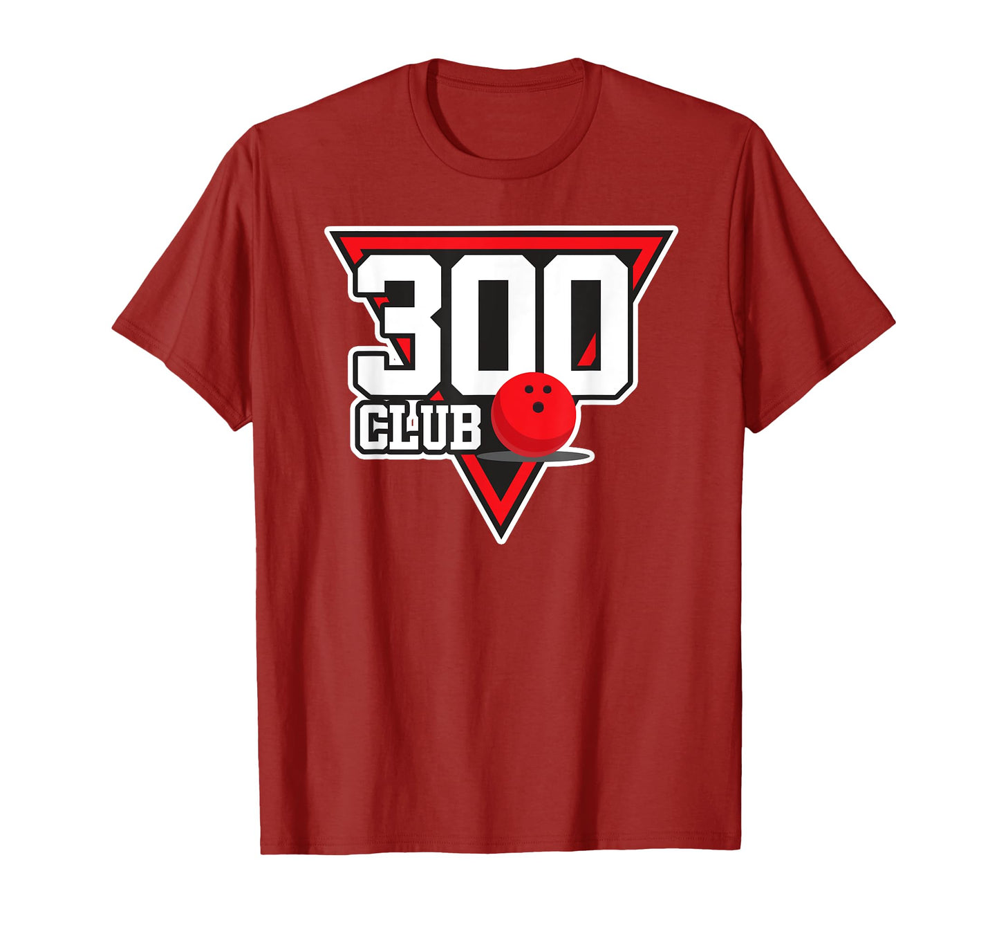 300 Bowling Design Perfect Bowling Game 300 Bowler Gift T-Shirt