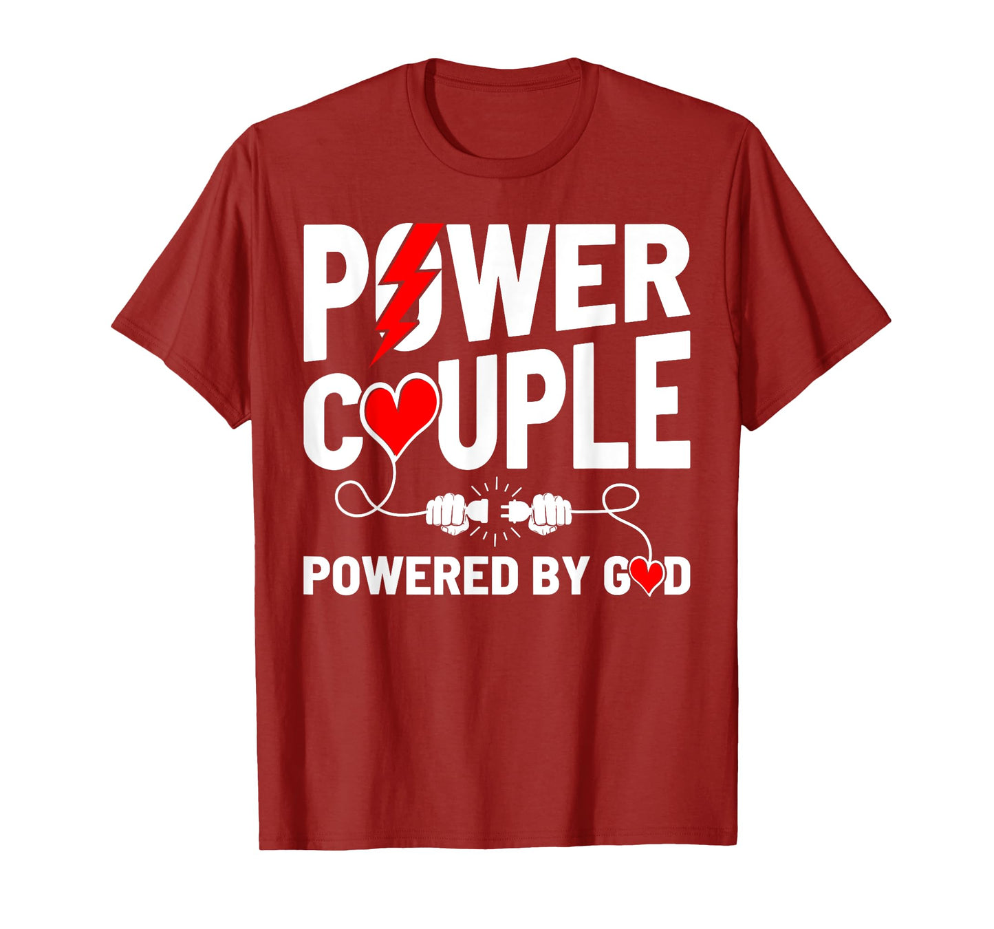 Christian Couple Matching Christ Jesus Faith Fan Believer T-Shirt