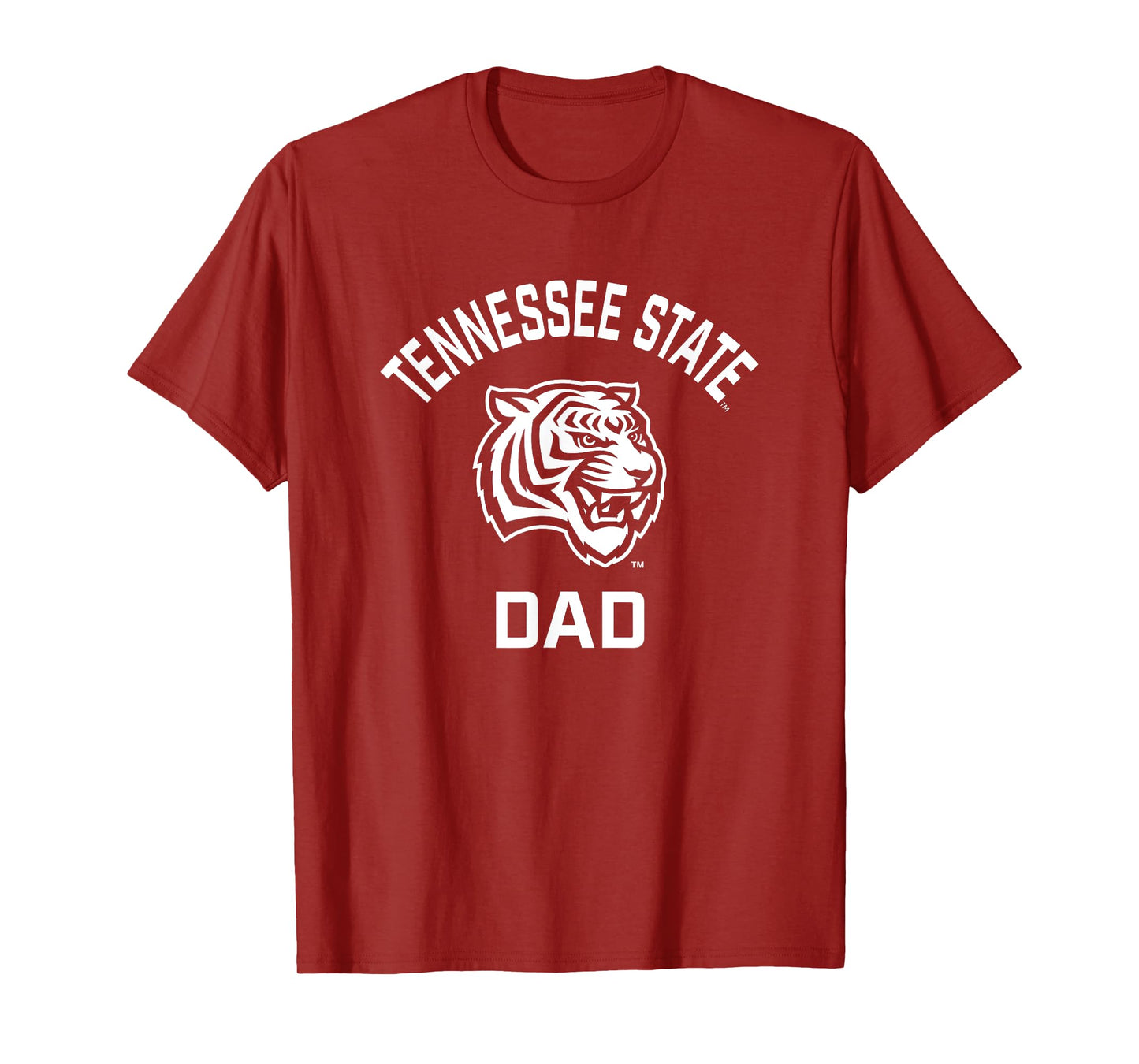Tennessee State University TSU Tigers Arched Dad T-Shirt