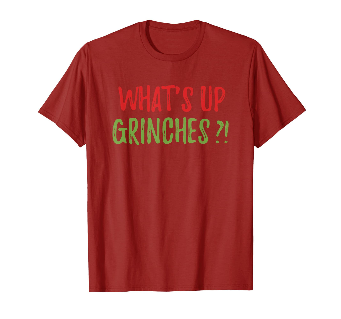 What's Up Party Pooper Funny Christmas Xmas Greeting Pajamas T-Shirt