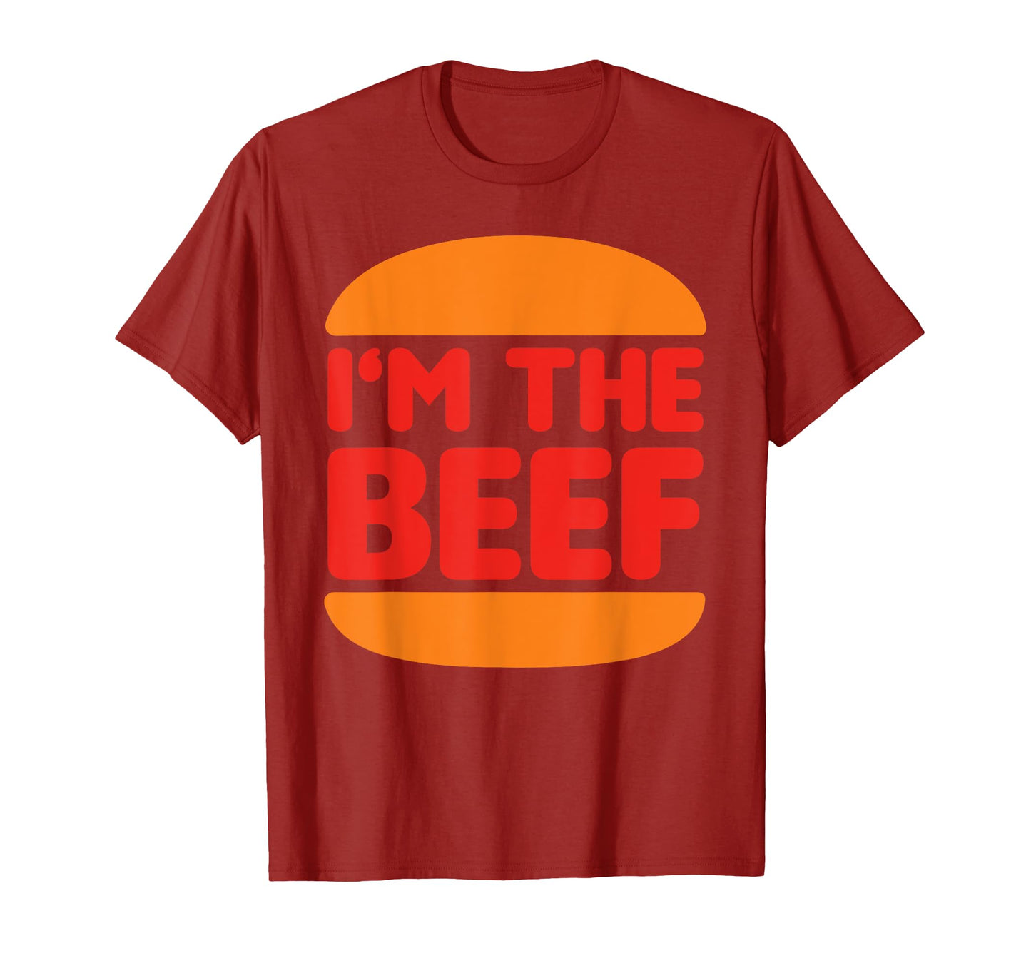 CRUDO I'm The Beef Unisex-Adults Black T-Shirt