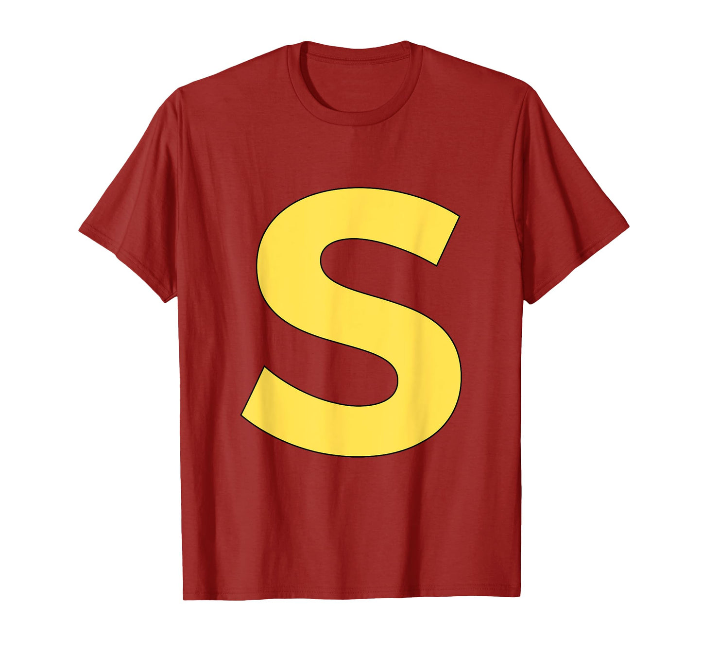 Letter S Funny Group Matching Halloween Costume T-Shirt