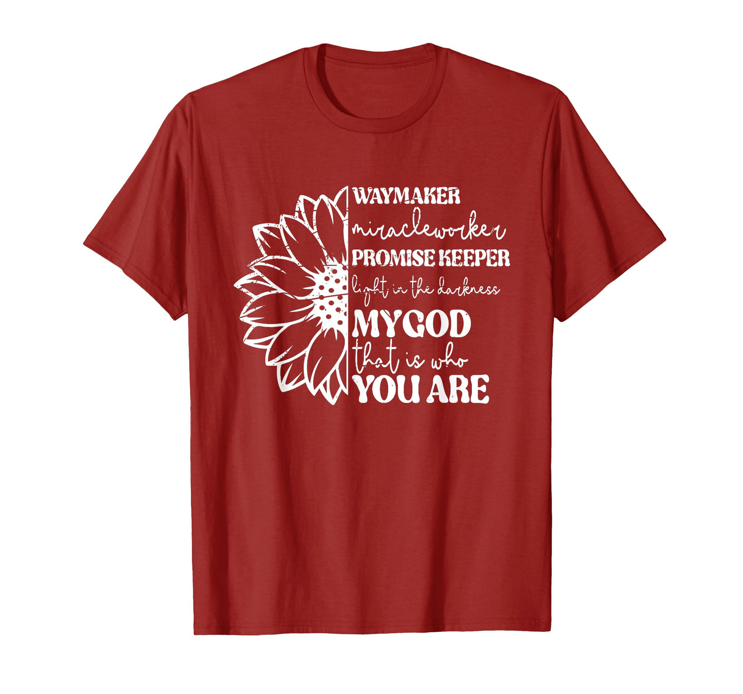 Vintage Waymaker Promise Keeper Jesus Christian Faithful T-Shirt