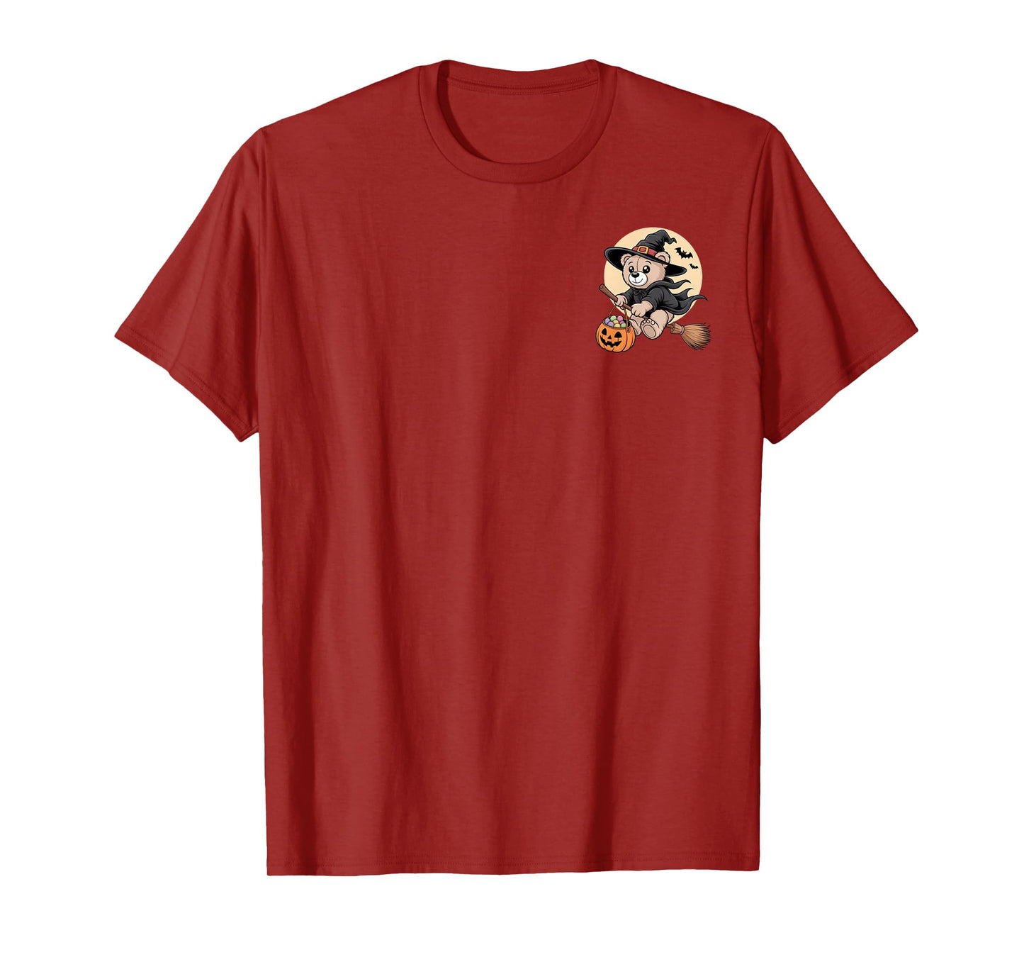 Halloween Witch Bear for Kids Funny Costume Party Vibes T-Shirt