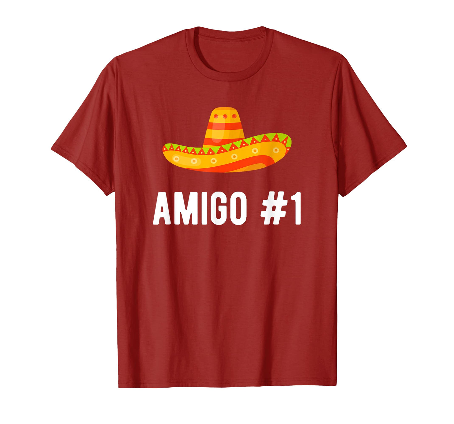 Halloween Group Matching Costume Funny Mexican Amigo #1 T-Shirt