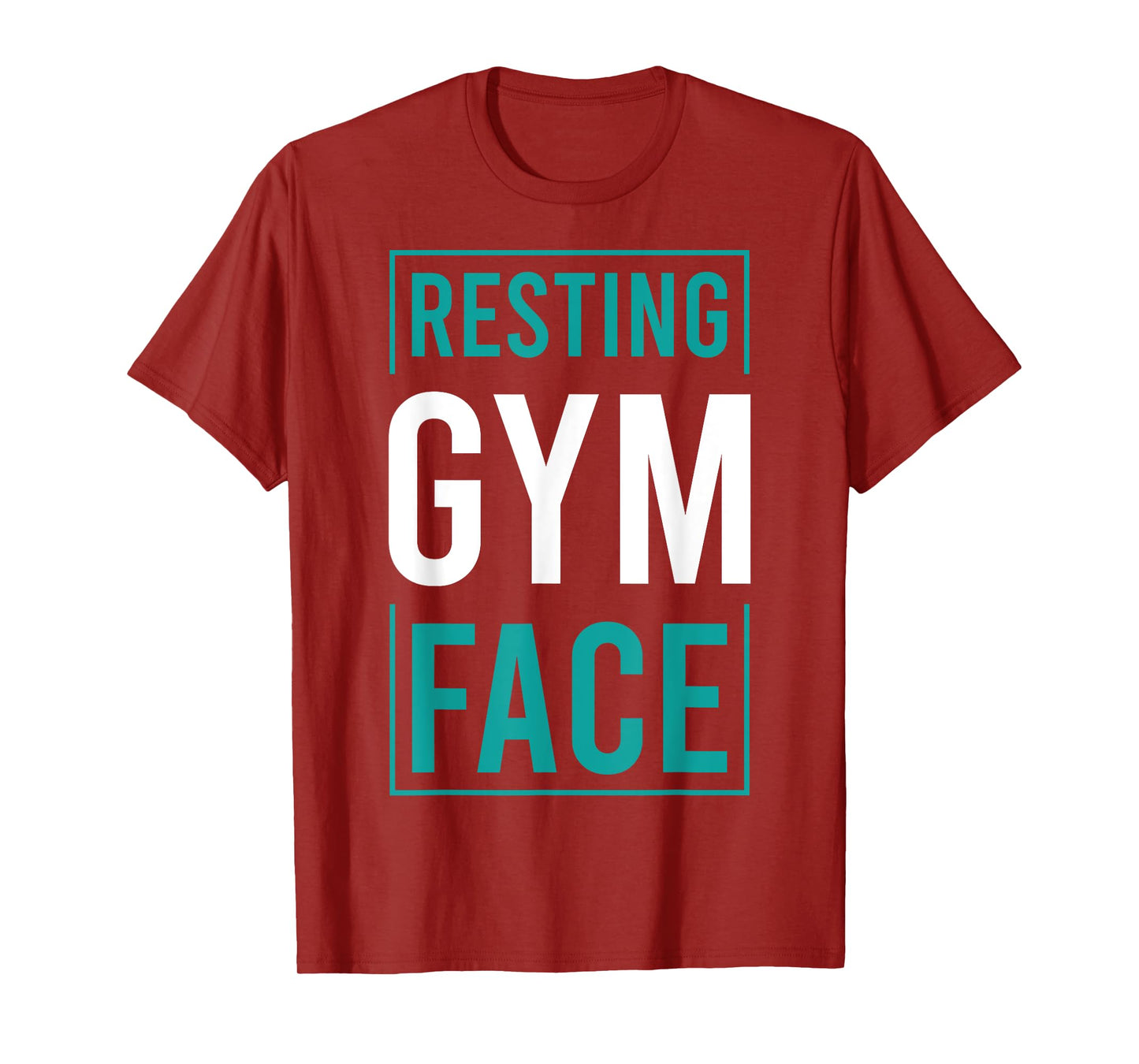 Funny Saying Resting Gym Face T-Shirt