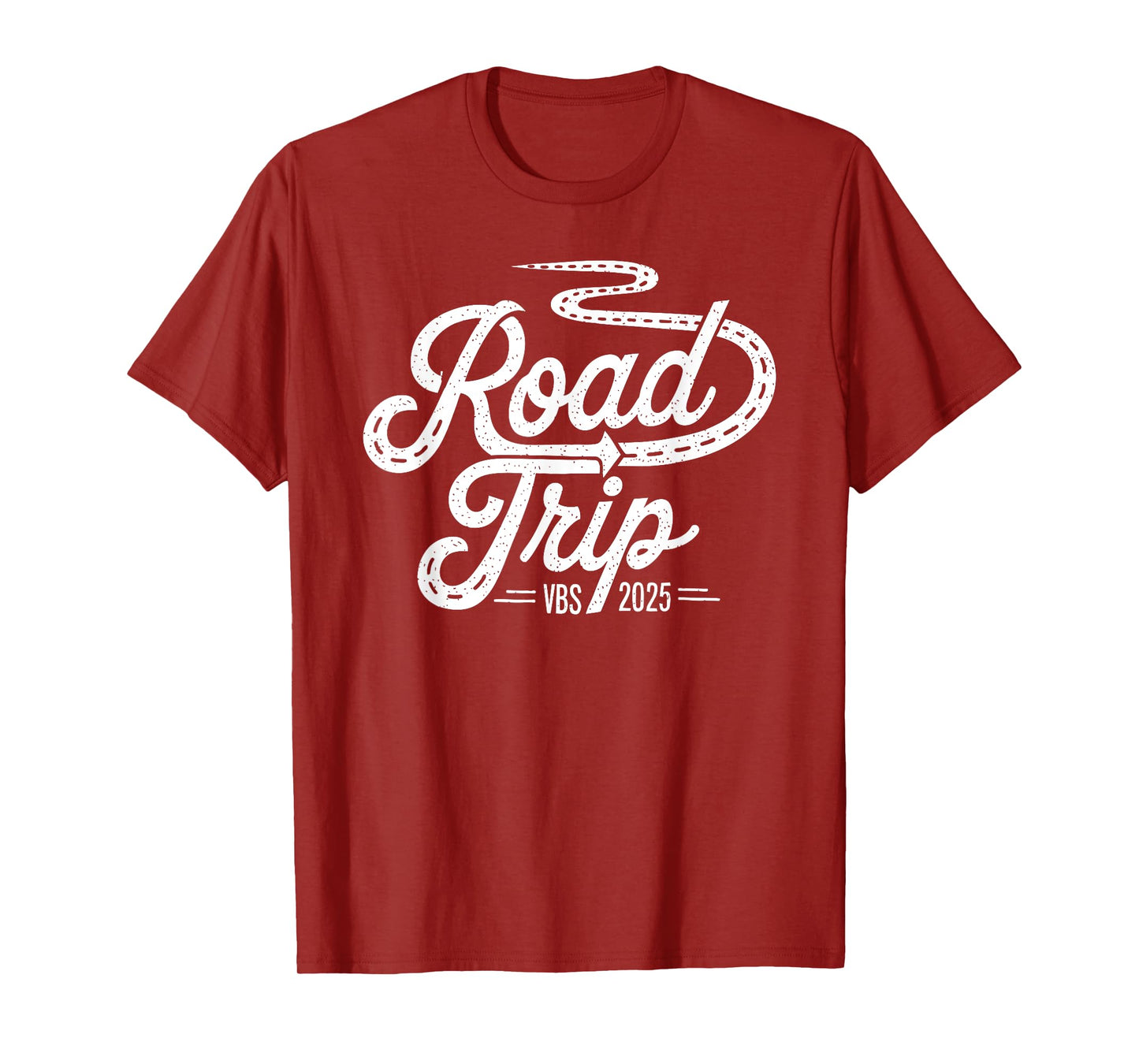 VBS Road Trip 2025 Crew God Adventure Bible School Matching T-Shirt
