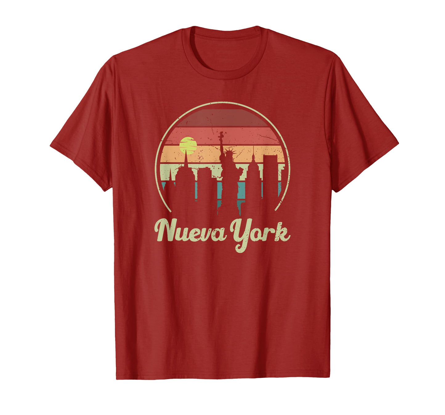 Nueva York New York Retro Style Vintage Spanish T-Shirt