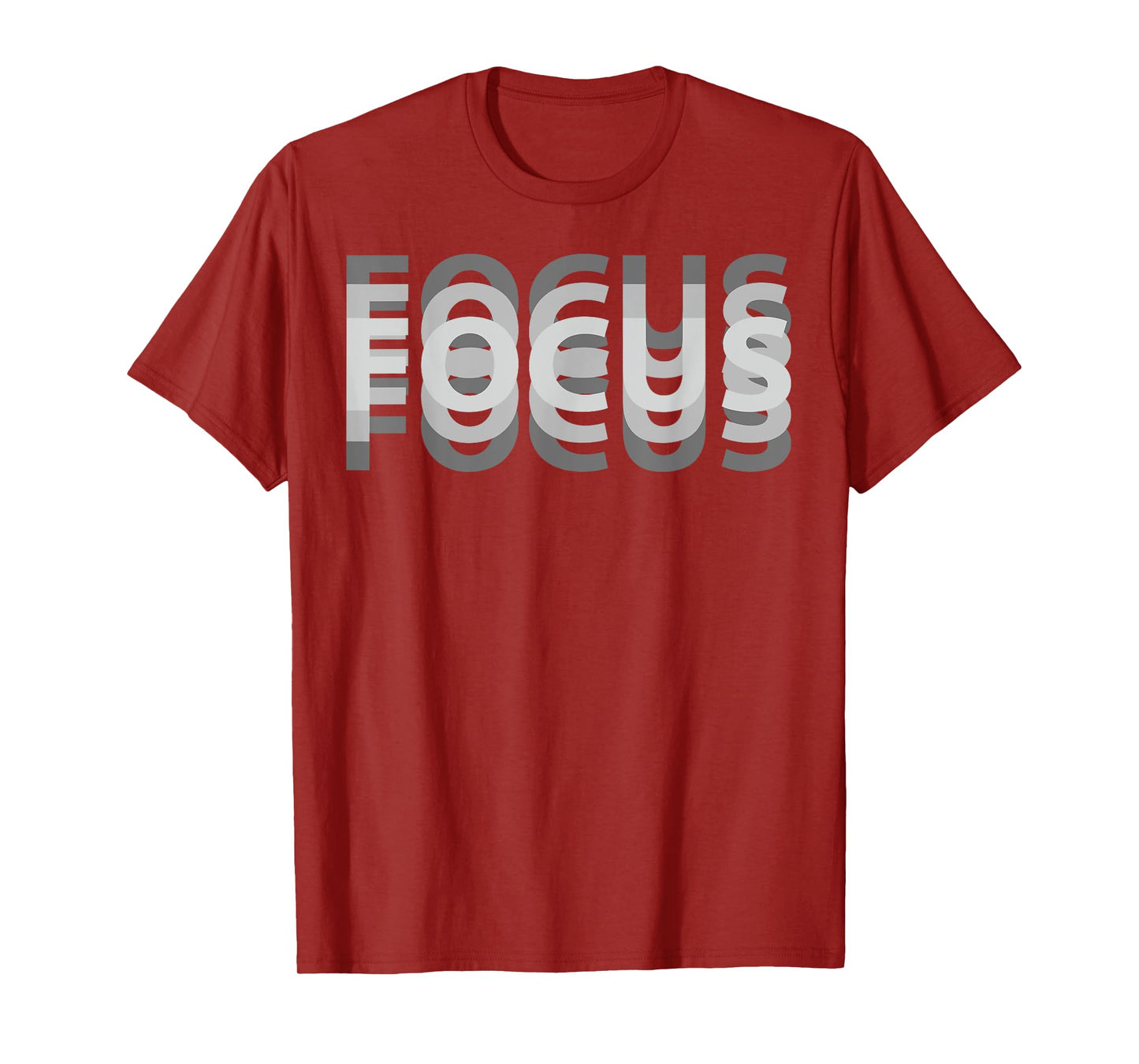 Focus Retro Effect T-Shirt