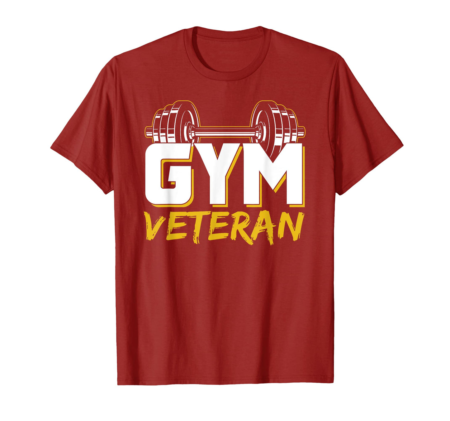 Gym Veteran Train Workout Fitness Training T-Shirt
