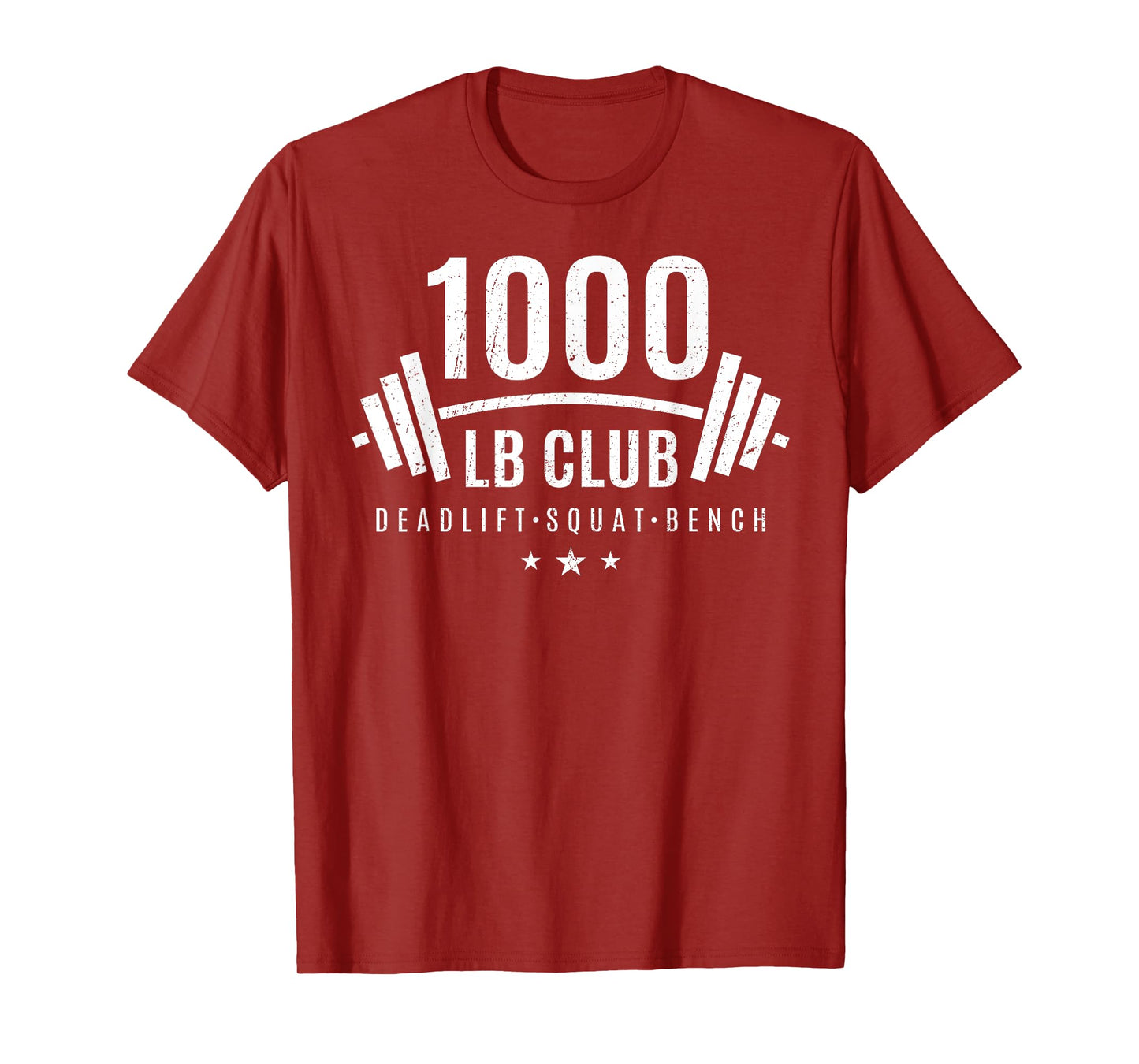 1000 lb Club Shirt - Weightlifting Gift for Bodybuilders T-Shirt