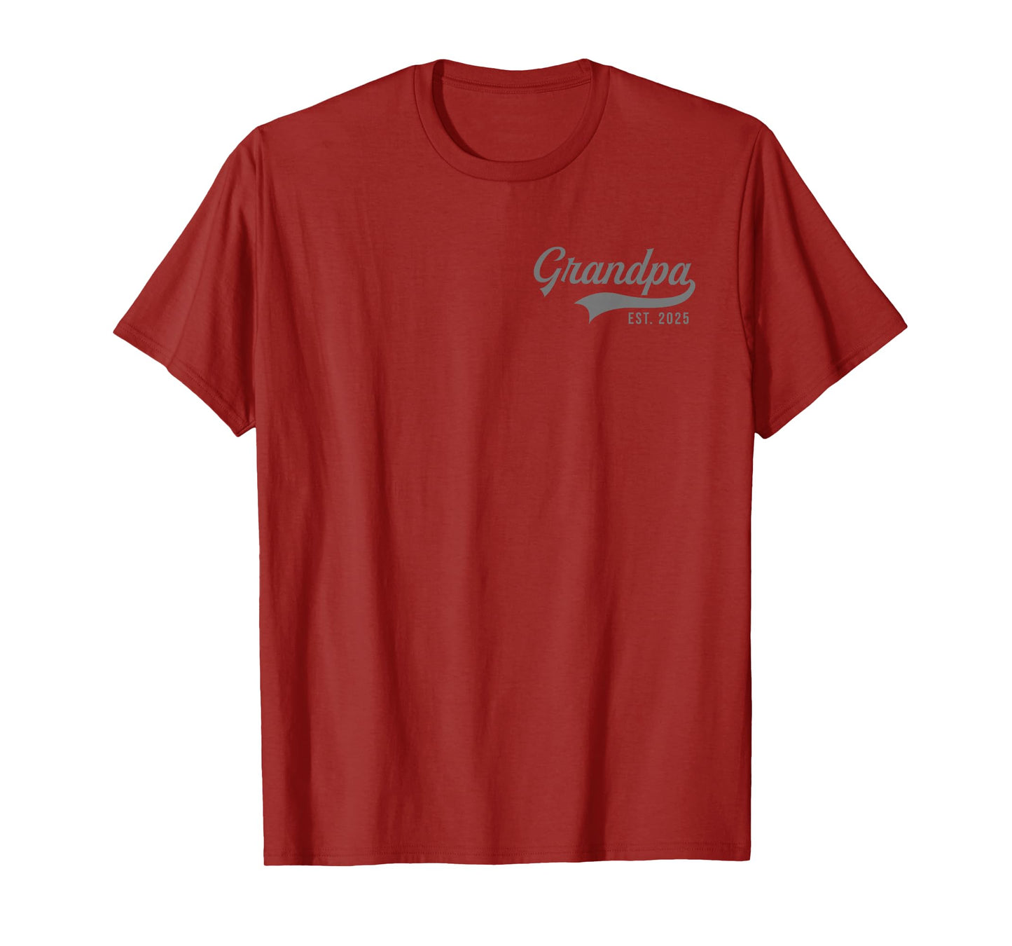 Grandpa Est 2025 Promoted To Grandpa 2025 New Grandpa T-Shirt