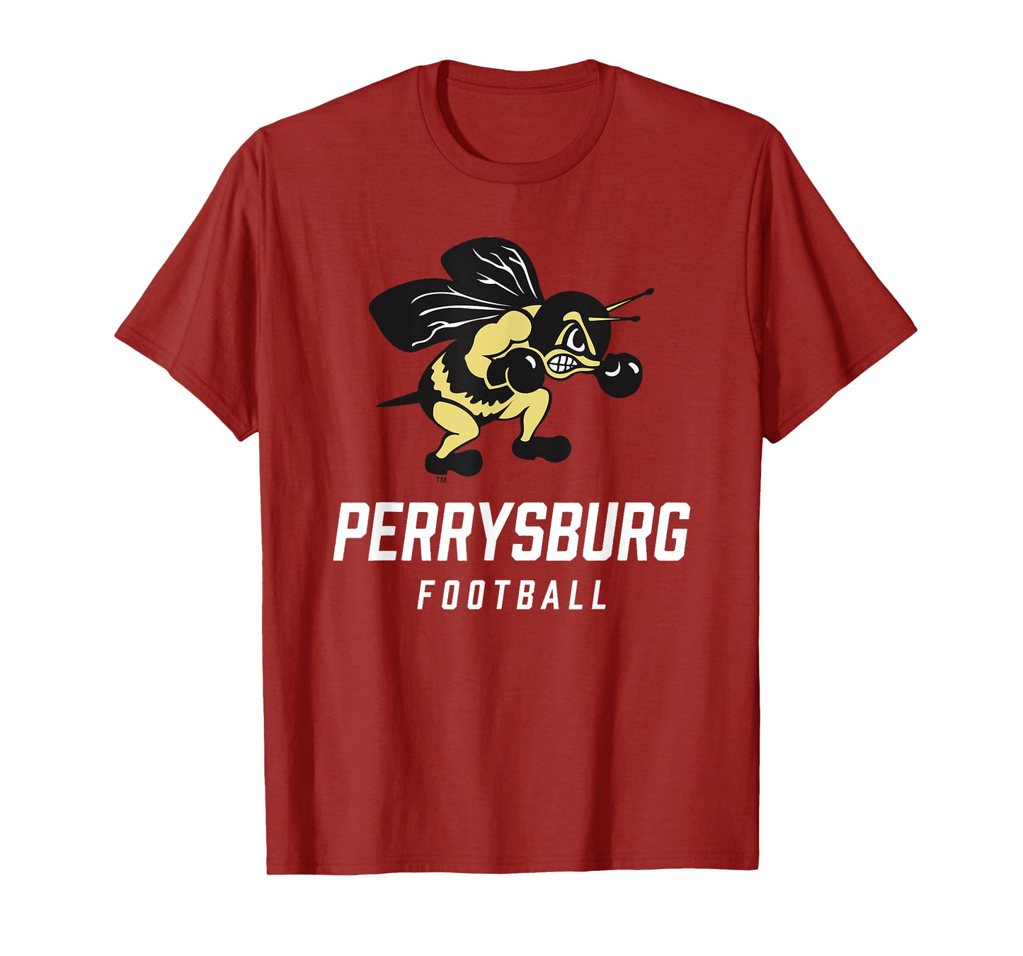 Perrysburg Yellow Jackets Logo Football Team HS T-Shirt