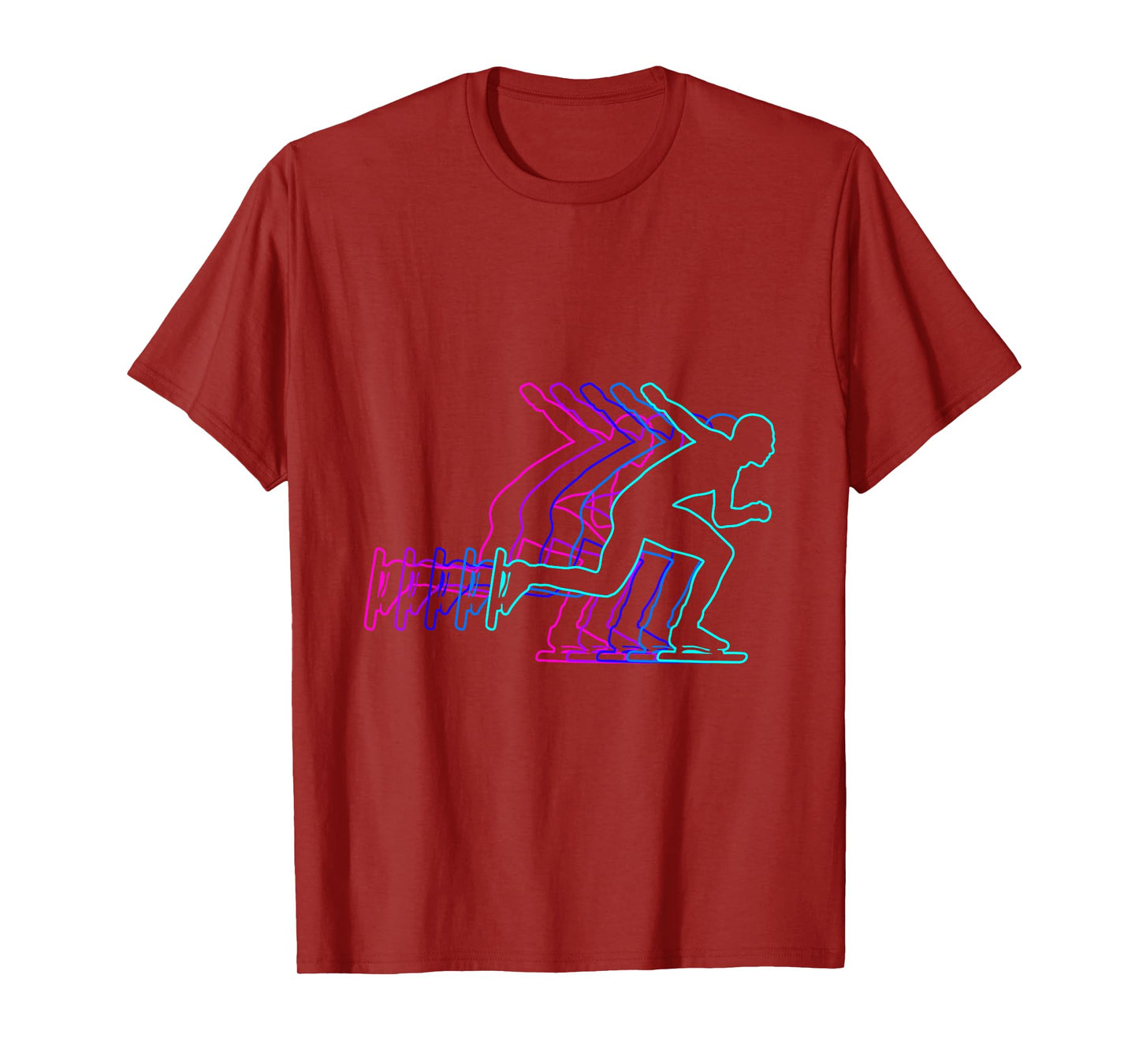 Speed Skating Speed Skater Gift Clothes For Boys Youth Men K T-Shirt