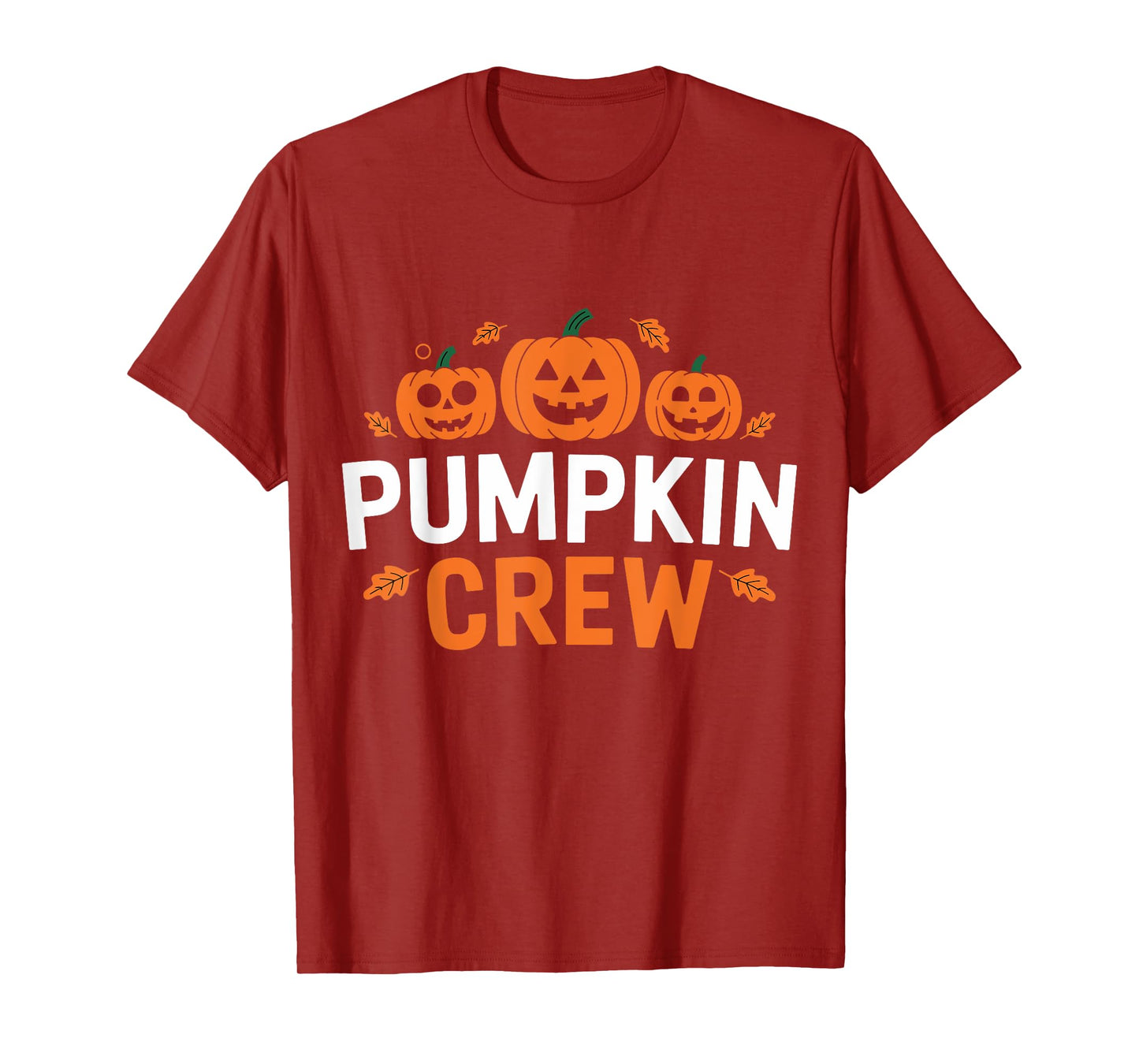 Pumpkin Crew Funny Matching Pumpkin Patch Family T-Shirt