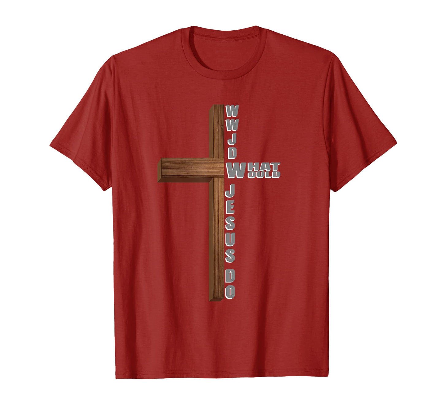What Would Jesus Do W.W.J.D Christian T-Shirt