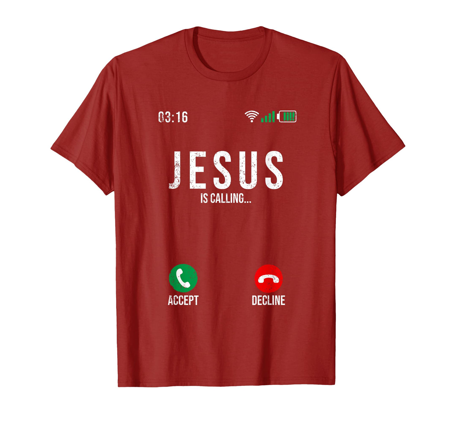 Jesus Is Calling - Jesus is calling I must go T-Shirt