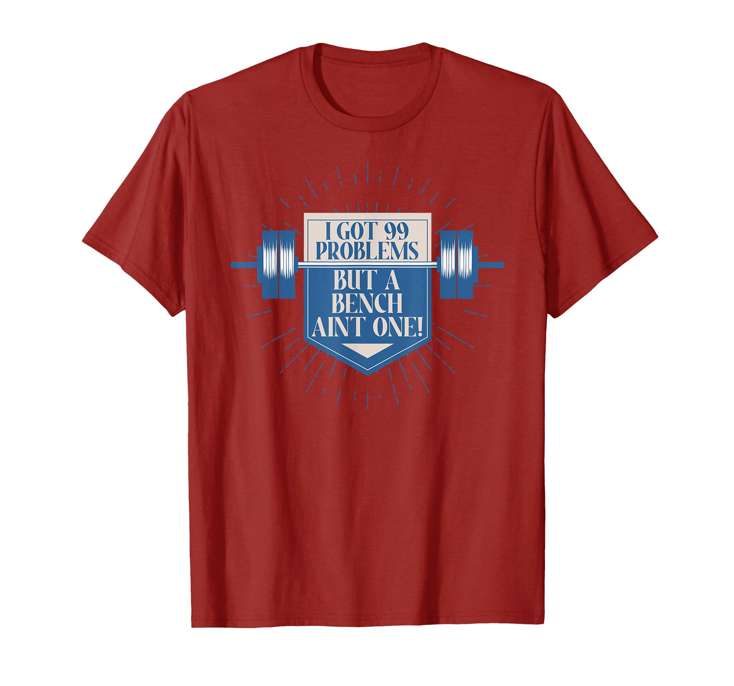 Bench Bodybuilding Tshirt For Men Powerlifting Motivation T-Shirt