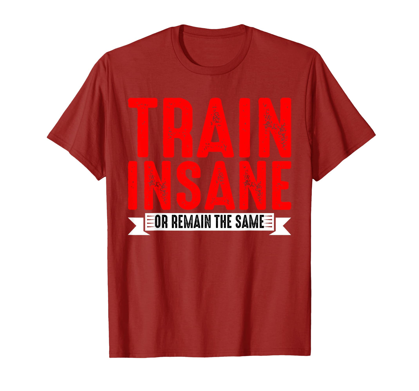 Train Insane Or Remain The Same |---- T-Shirt
