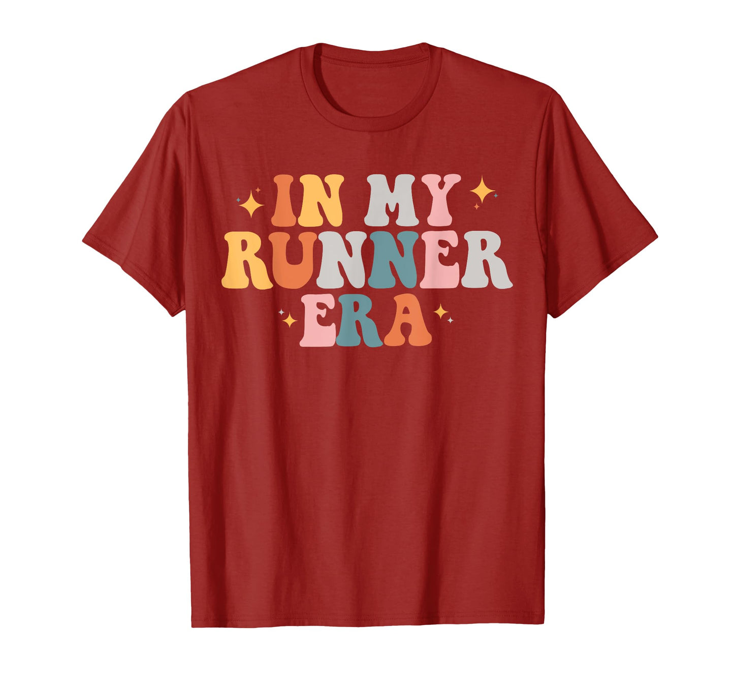 In My Runner Era Funny Running Marathon Fitness Running Mom T-Shirt