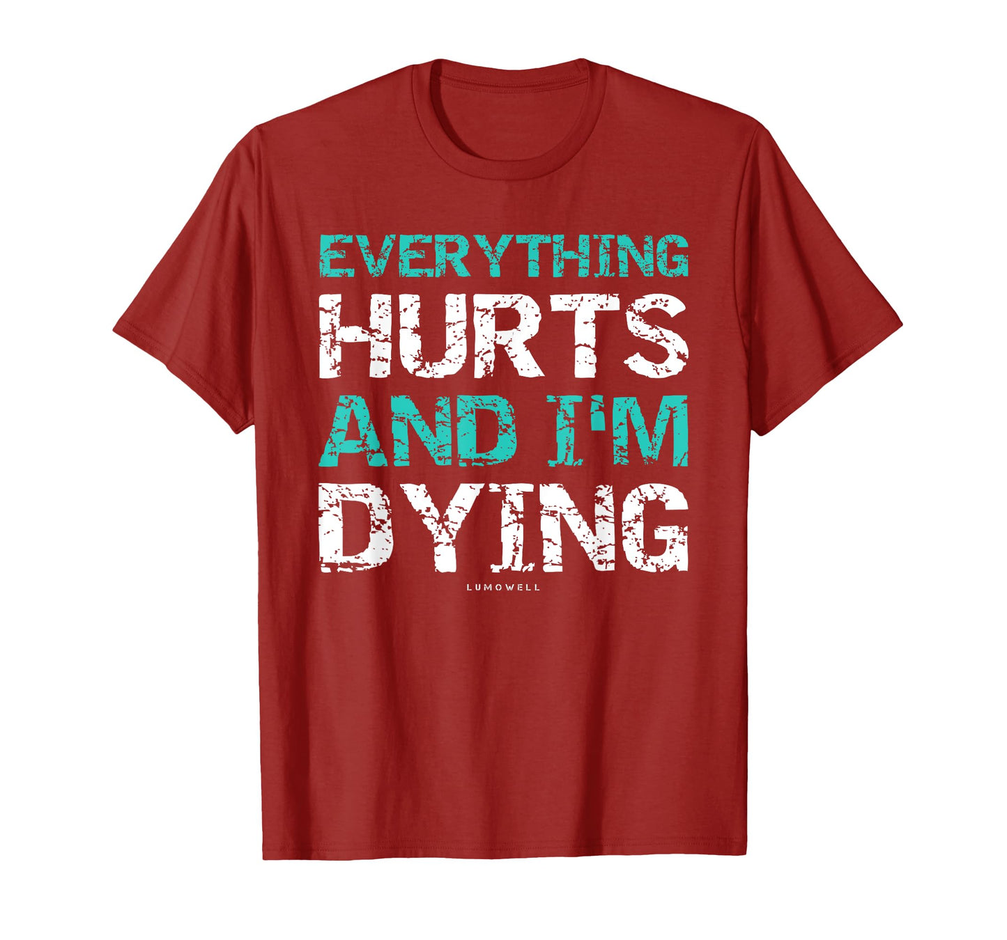 Funny Workout Shirts: Everything Hurts And I'm Dying T-Shirt