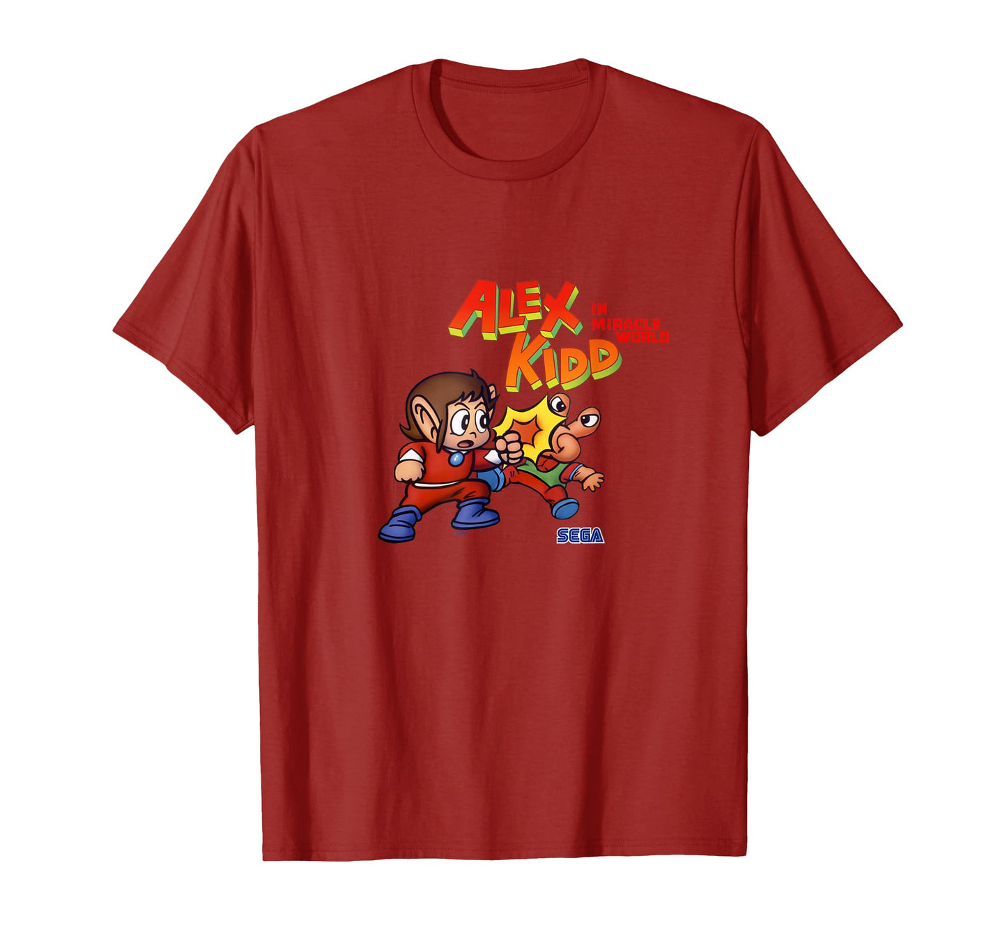 Alex Kidd fight SEGA Master System video game T-Shirt