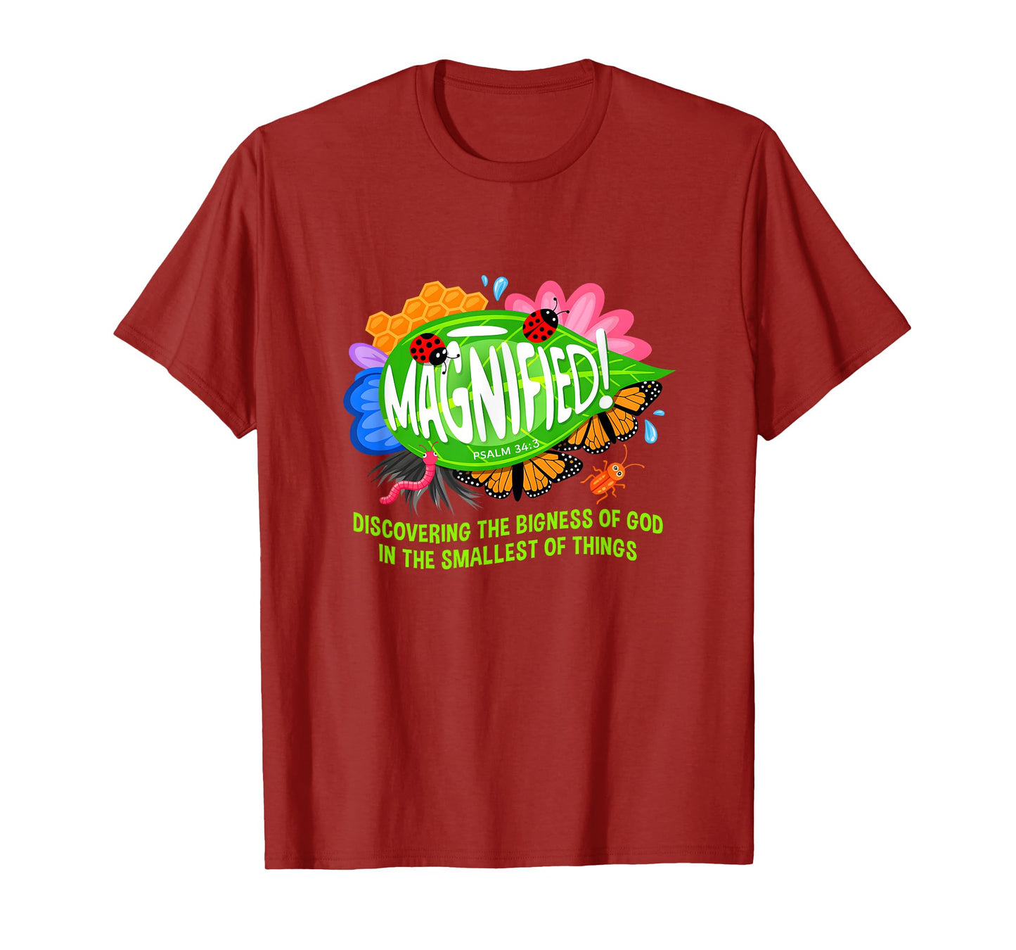 Vbs 2025 Magnified Smallest Insects Adventure Vbs Camping T-Shirt