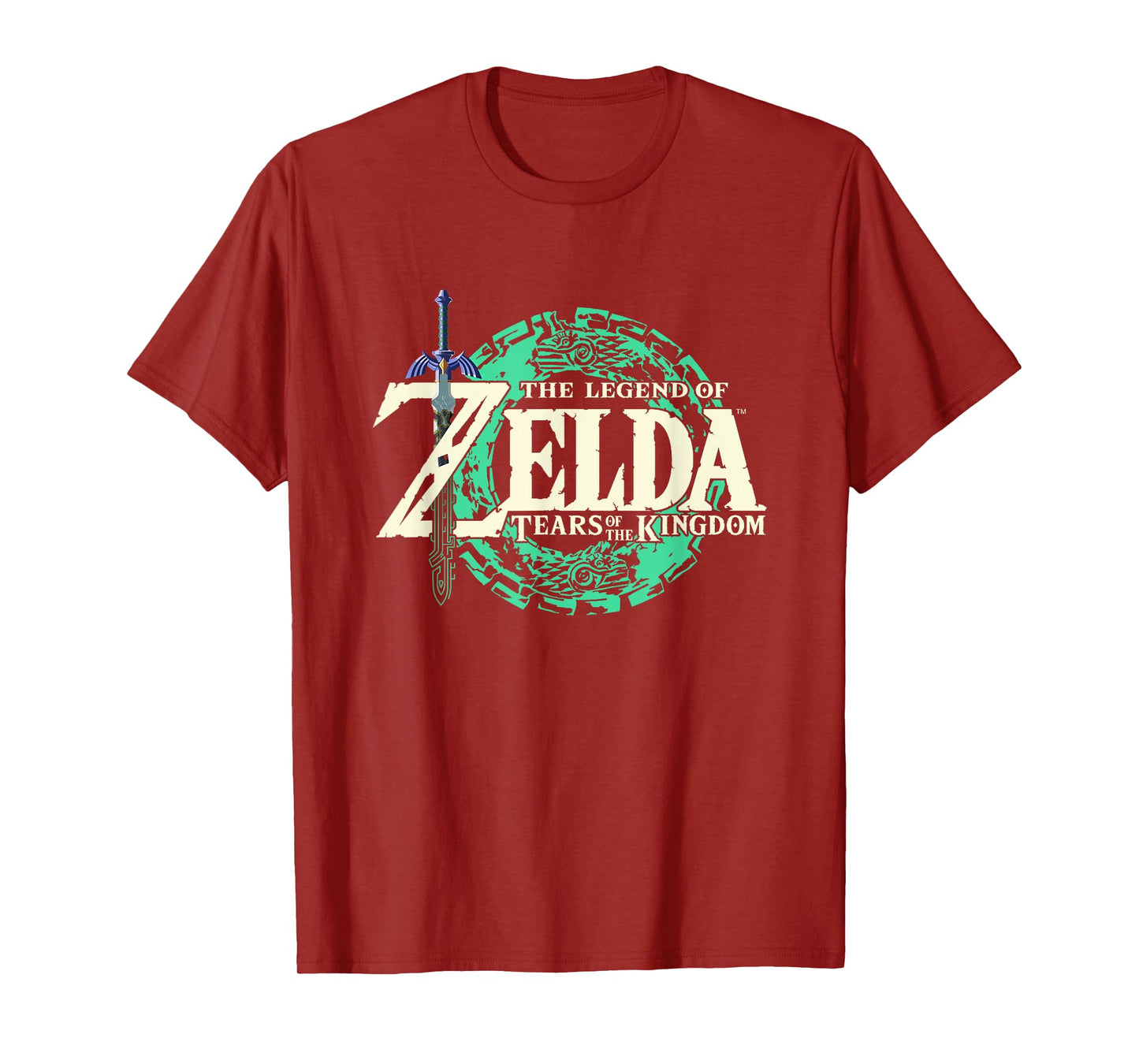 The Legend of Zelda Tears of the Kingdom Hyrule Front & Back T-Shirt
