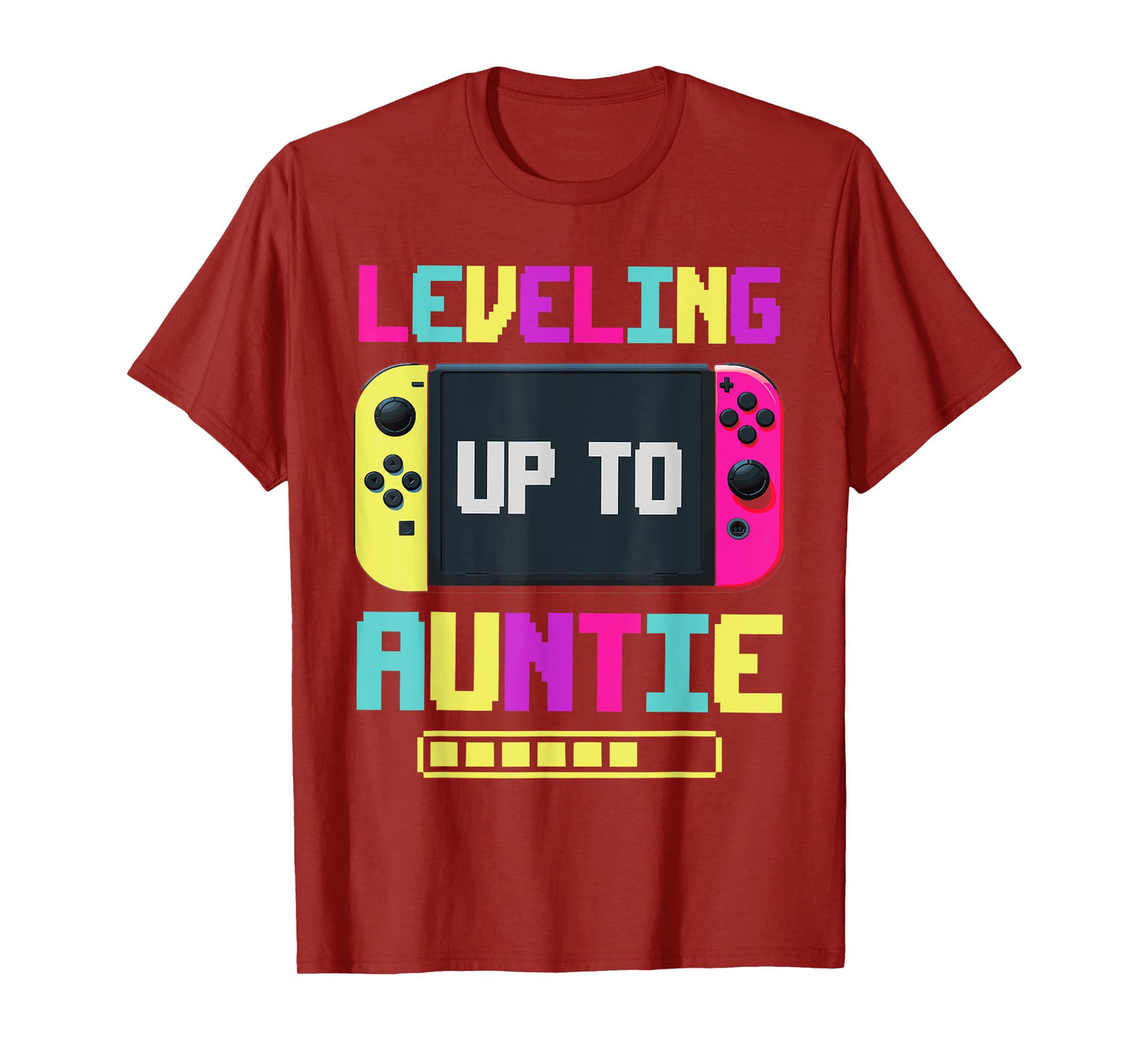 Leveling Up To Auntie Promoted To Aunt Soon To Be Aunt T-Shirt