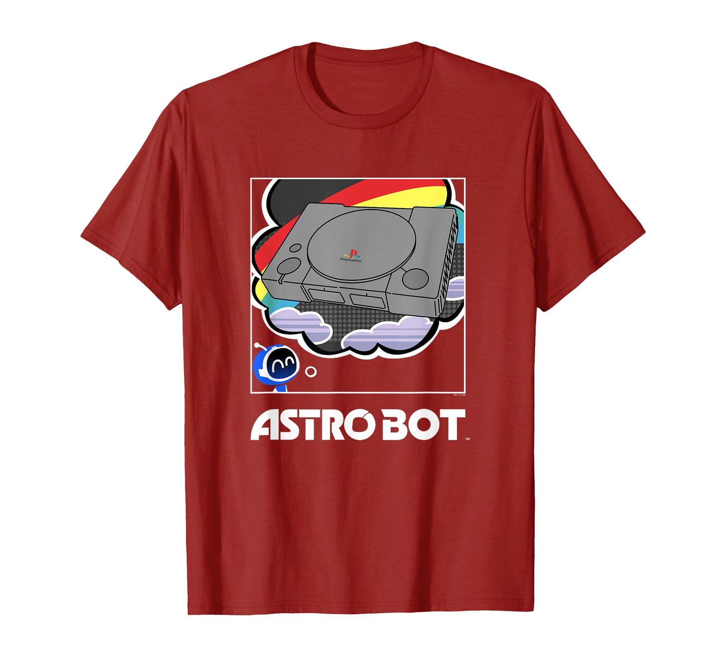 Astro Bot Dreams of PlayStation Gaming Video Game T-Shirt