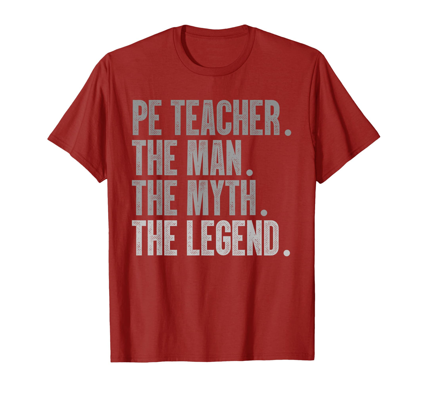 Cool PE Teacher Art For Men Boys Physical Education Teacher T-Shirt