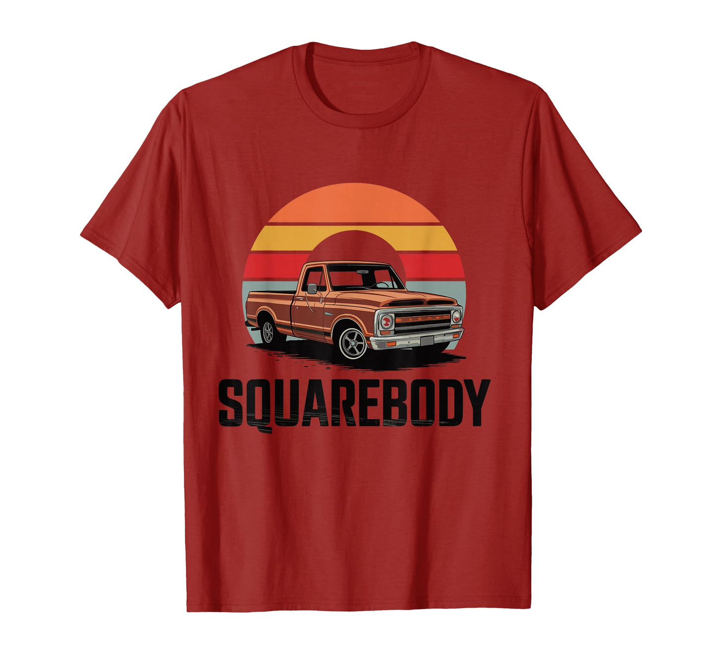 Squarebody Classic Pickup Truck 4x4 T-Shirt