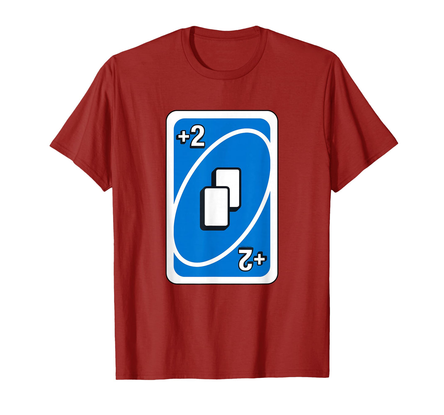 UNO - Blue Draw Two Card T-Shirt