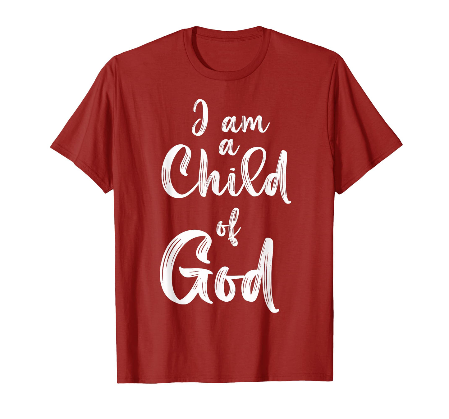 Christian I Am A Child Of God Withstand T-Shirt