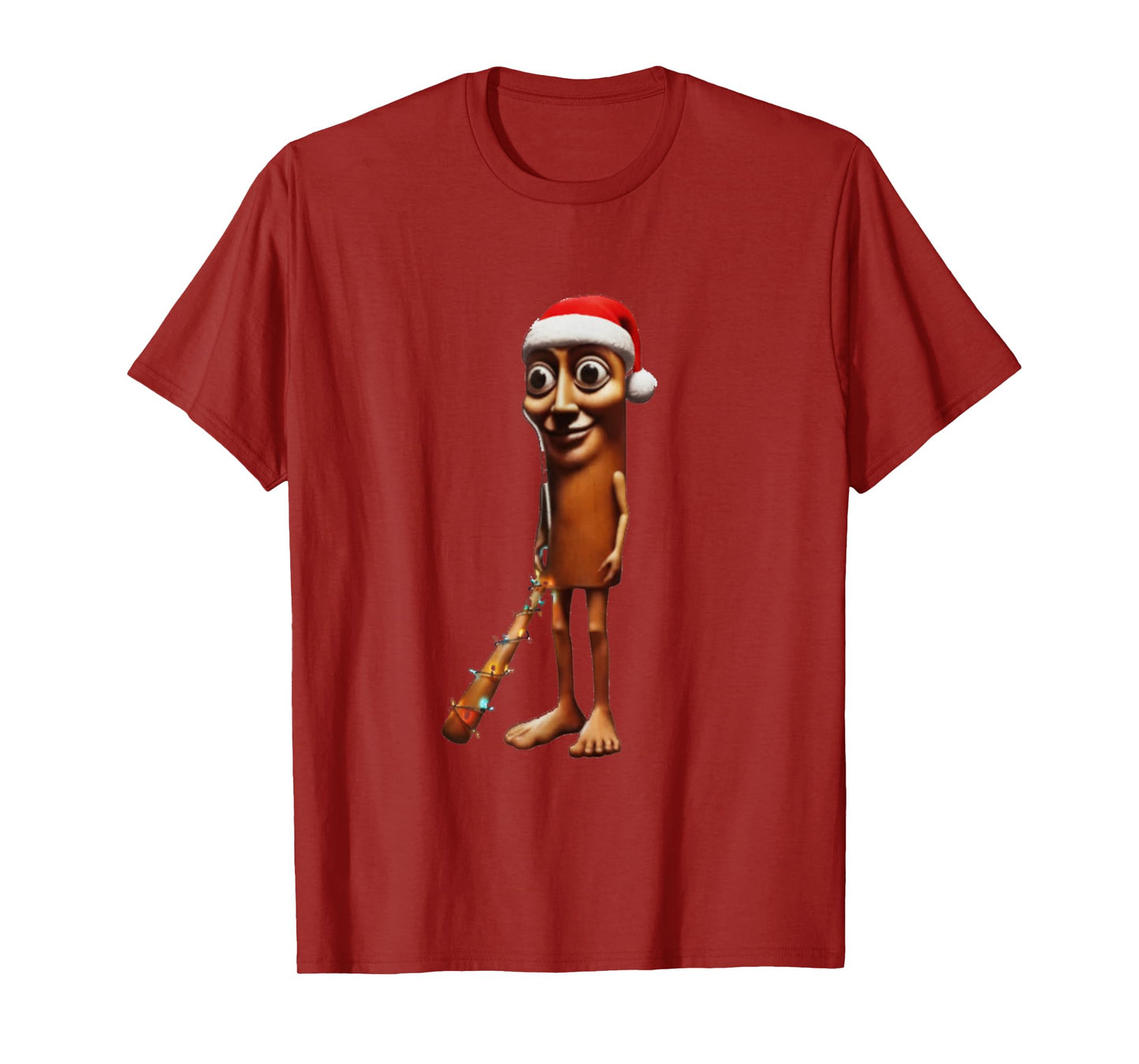 Santa Tung Tung Tung SAHUR Christmas Italian BRAINROT T-Shirt