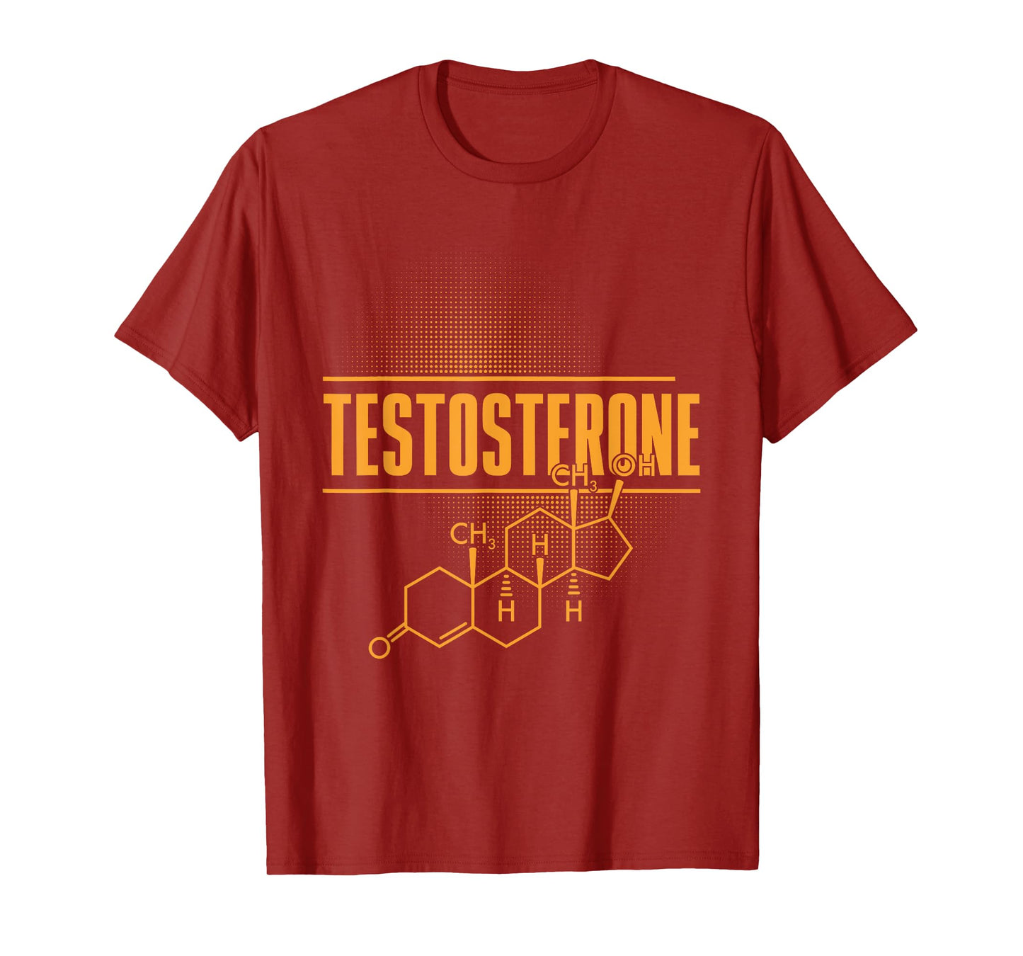 Testosterone Chemical Structure Hormone Chemical Formula T-Shirt