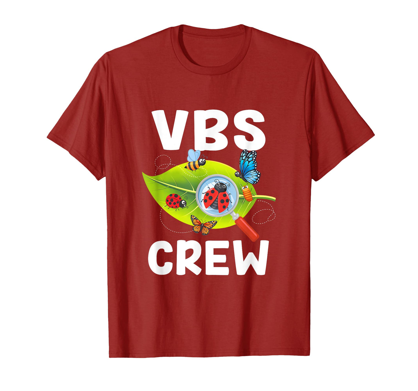 Vbs Crew 2025 Magnified Smallest Insects Adventure Vbs Squad T-Shirt