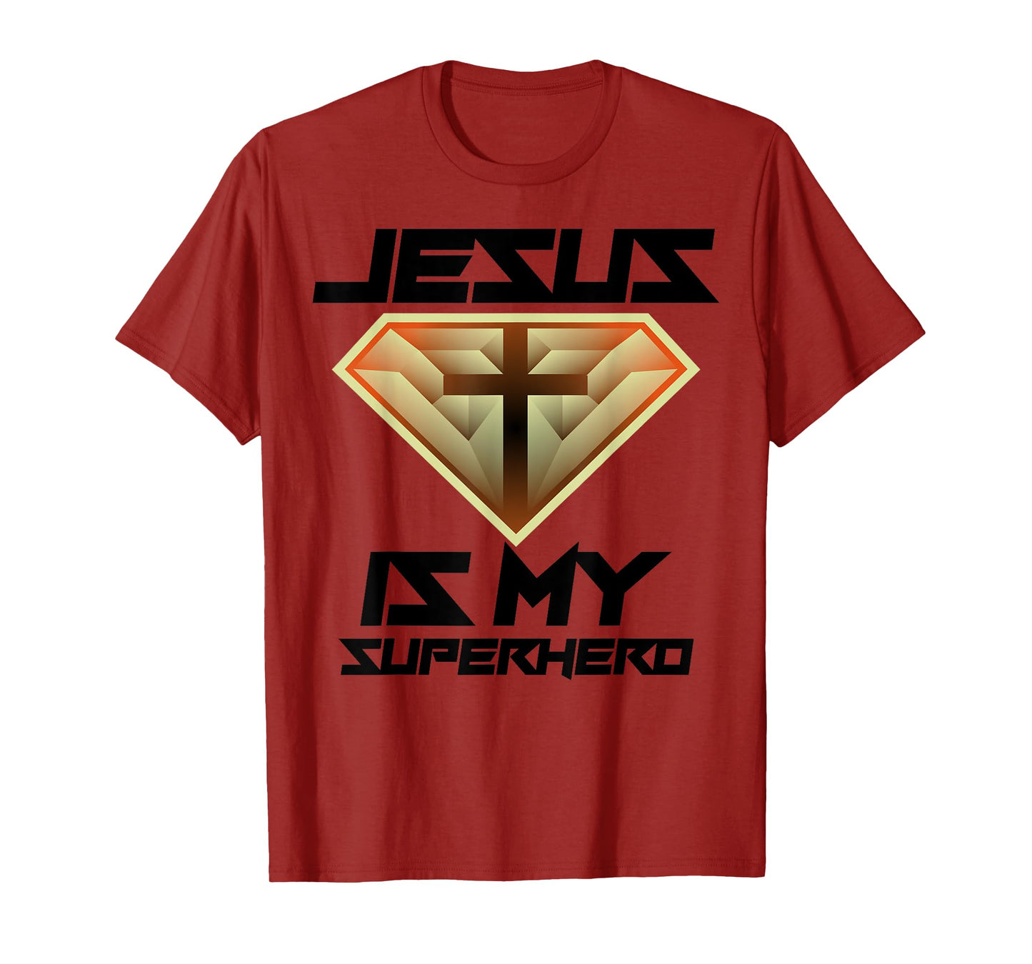 Jesus Is My Superhero | Cute Powerful Christian Gift T-Shirt