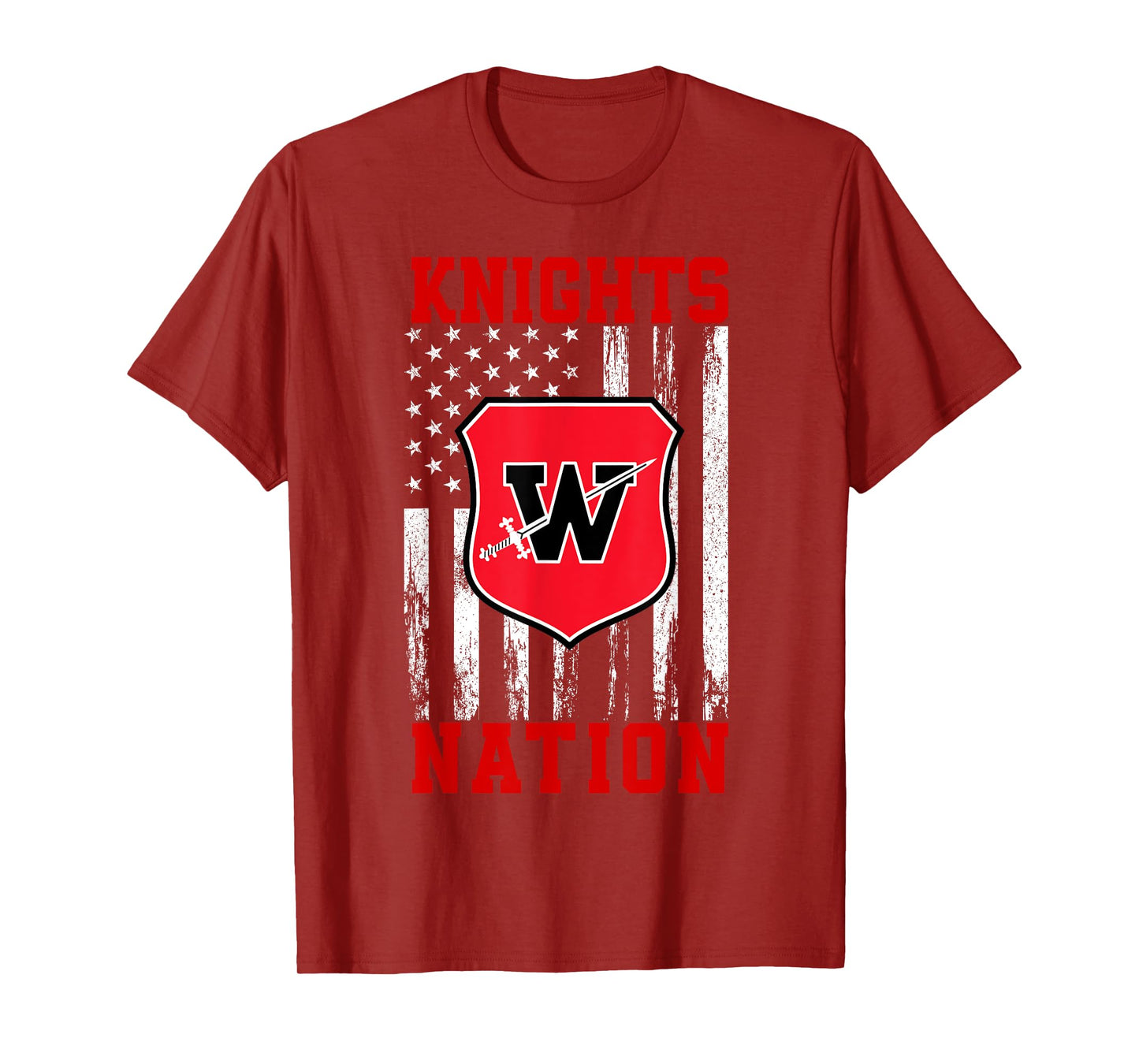 West Lauderdale Knights Logo Nation HS T-Shirt