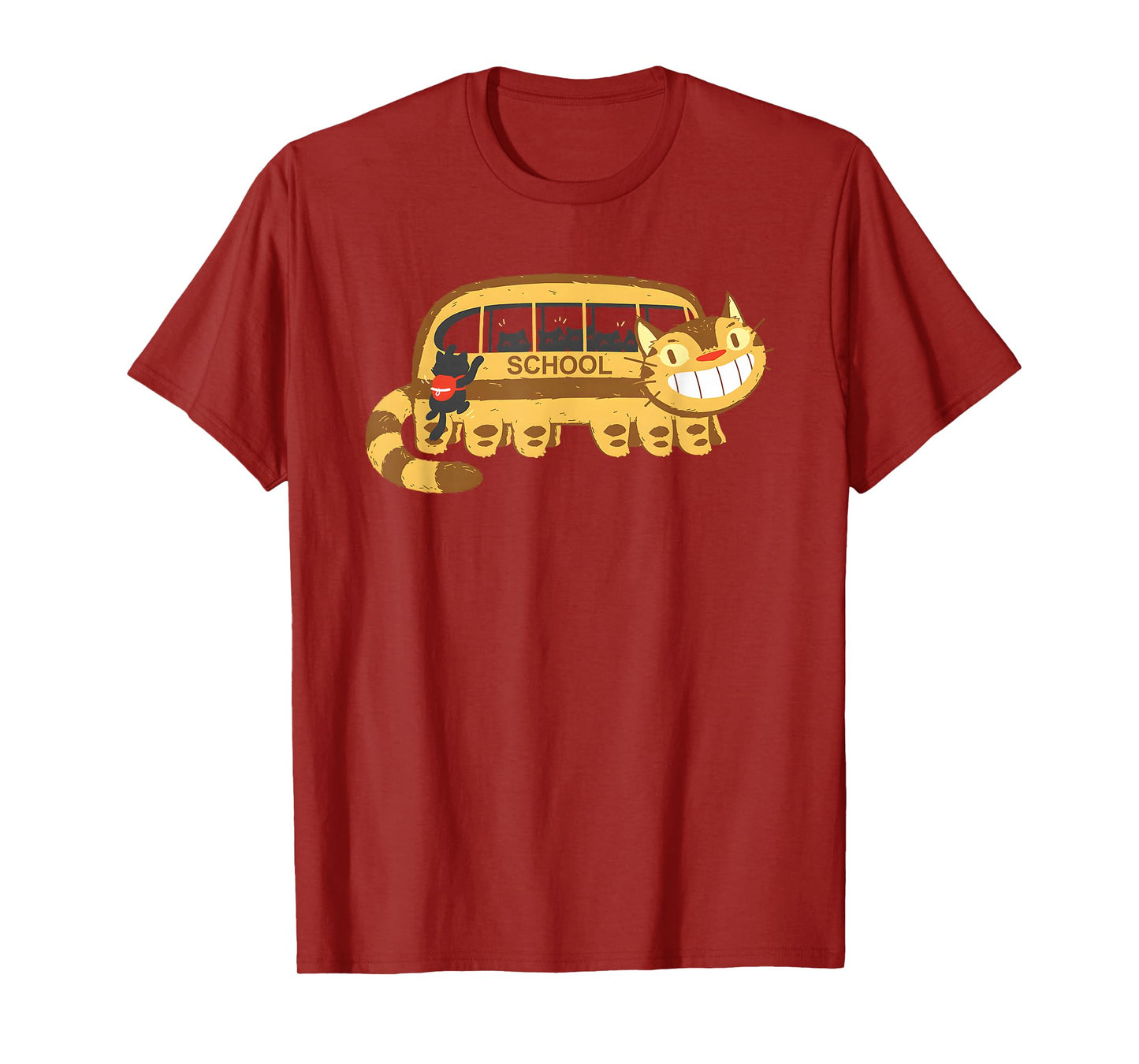 Cats In A Catbus Headed To School Schoolcatbus T-Shirt