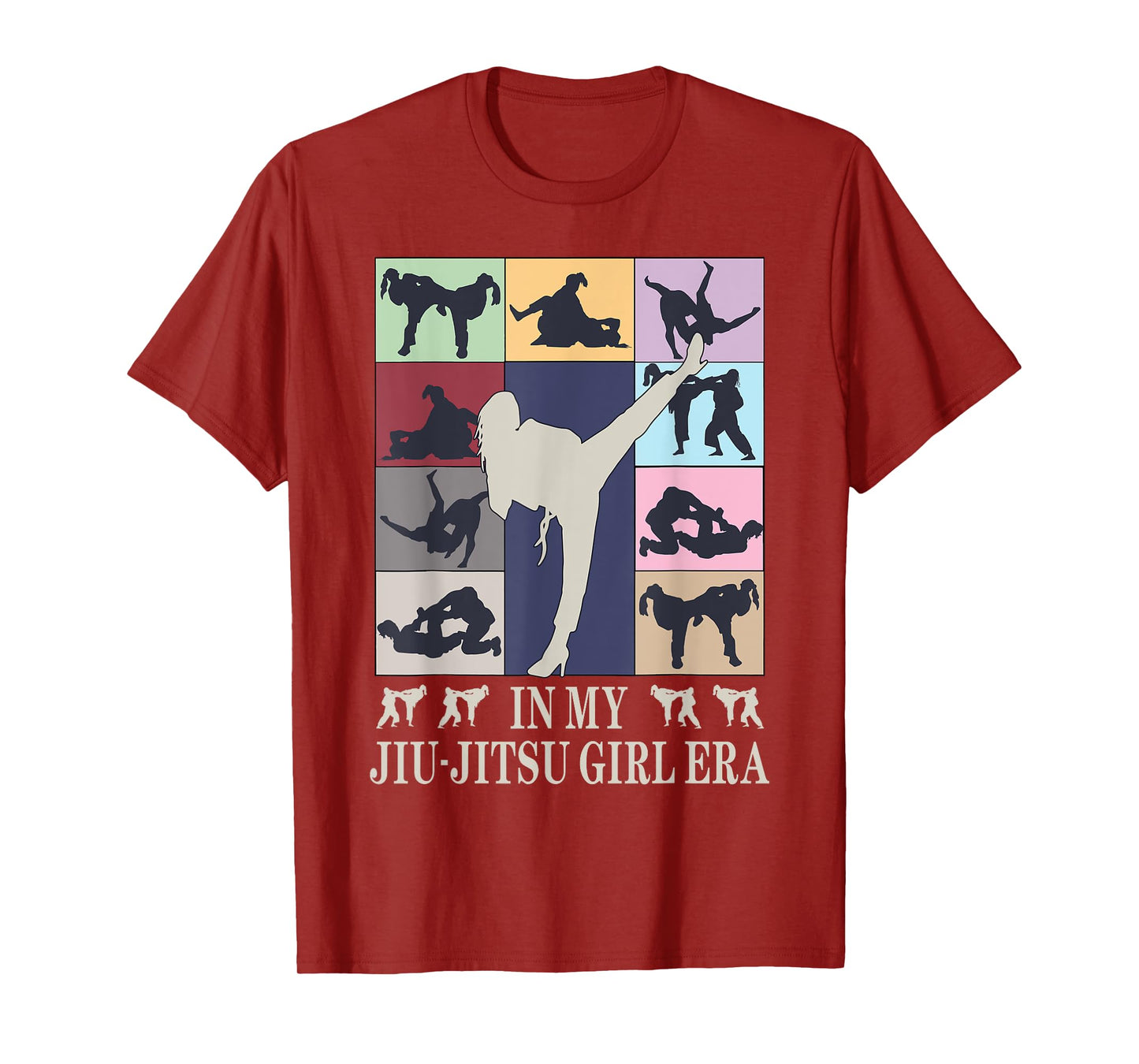 In My Jiu Jitsu Girl Era Groovy Jiu Jitsu Girls T-Shirt