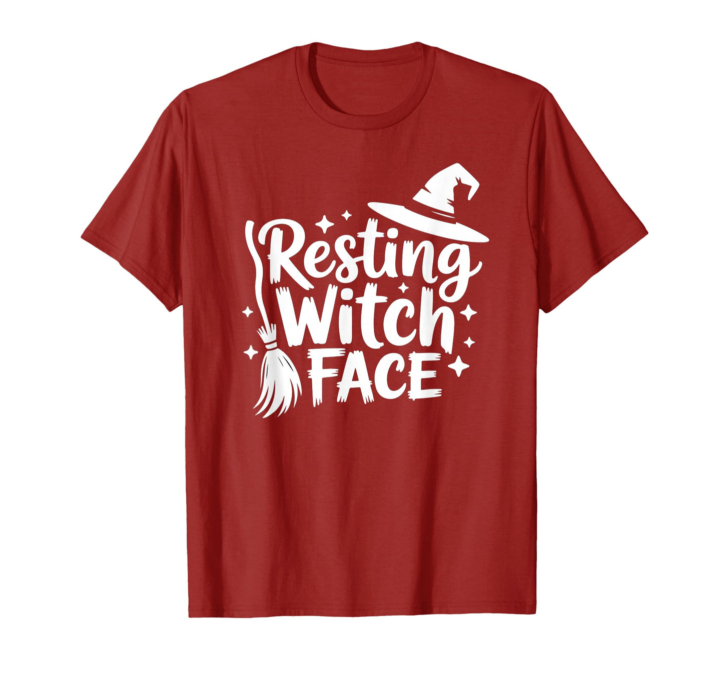 Resting Witch face Halloween T-Shirt