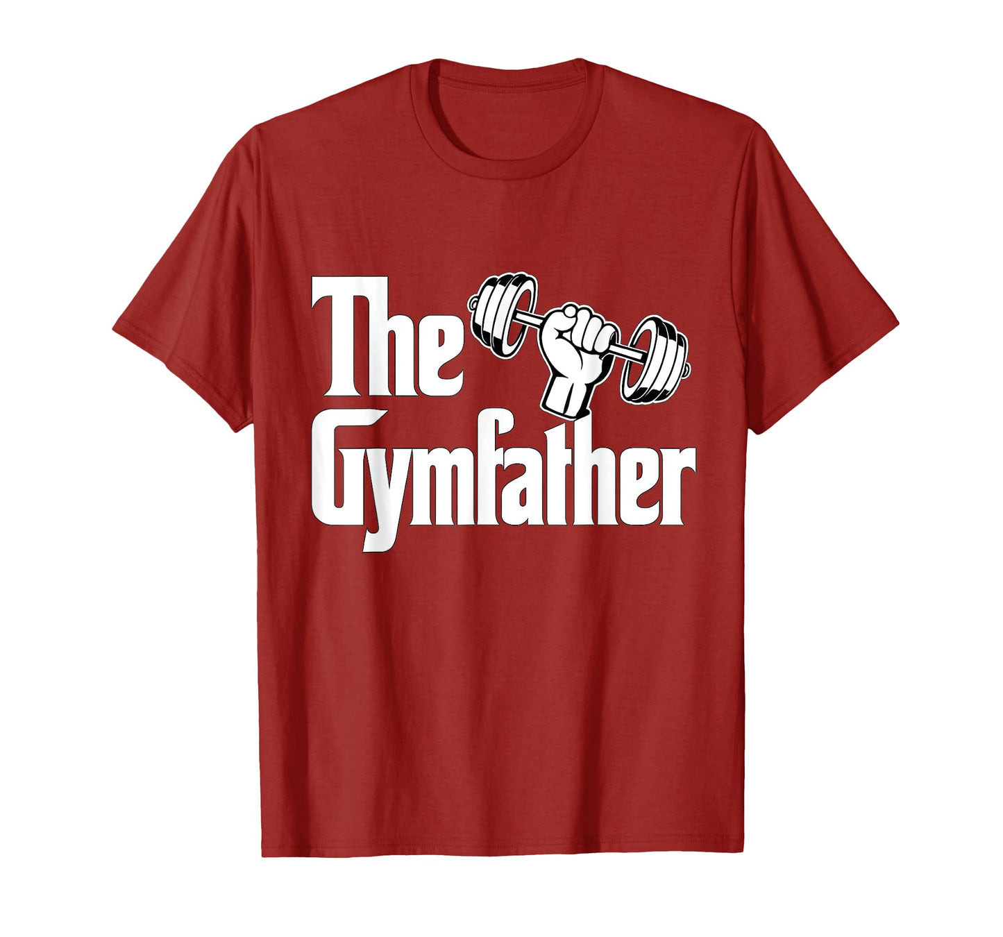 The Gymfather Funny Workout Dad Fitness Fathers Day T-Shirt