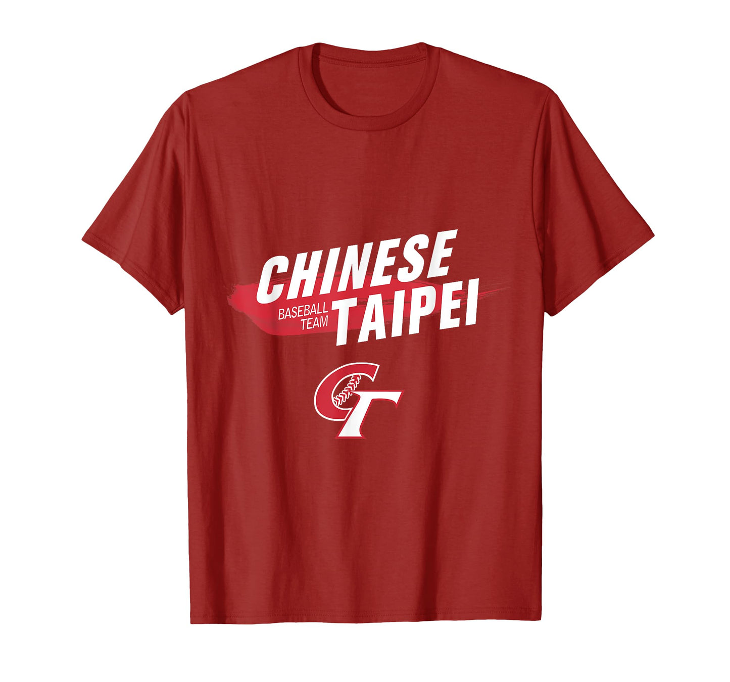 Chinese Taipei Baseball I Love Taiwan Fans T-Shirt
