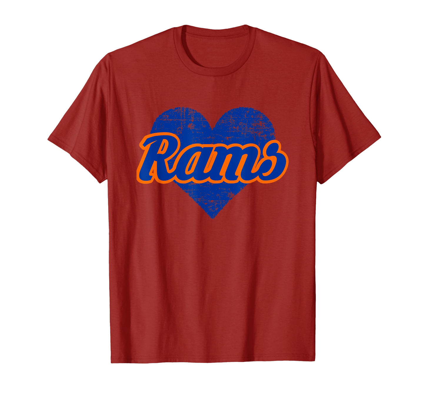 Starmount Rams Over Heart T-Shirt