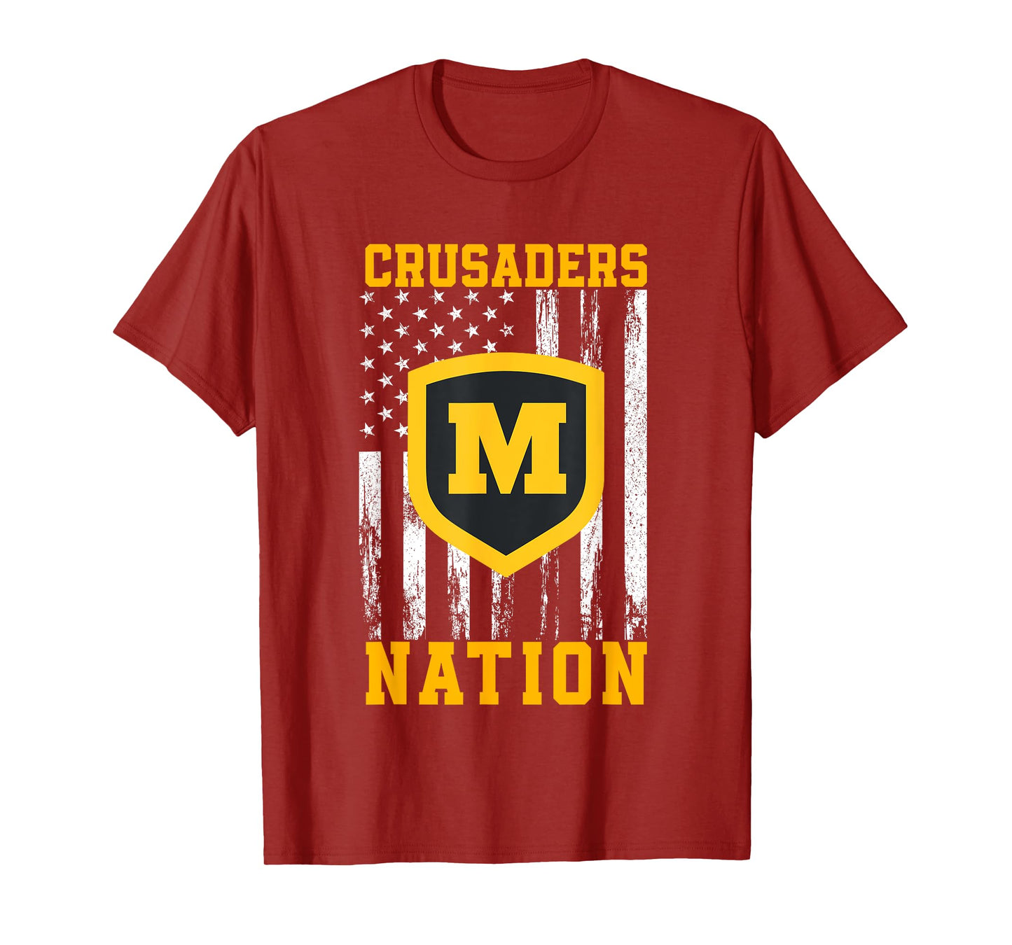 Archbishop Moeller Crusaders Logo Nation HS T-Shirt
